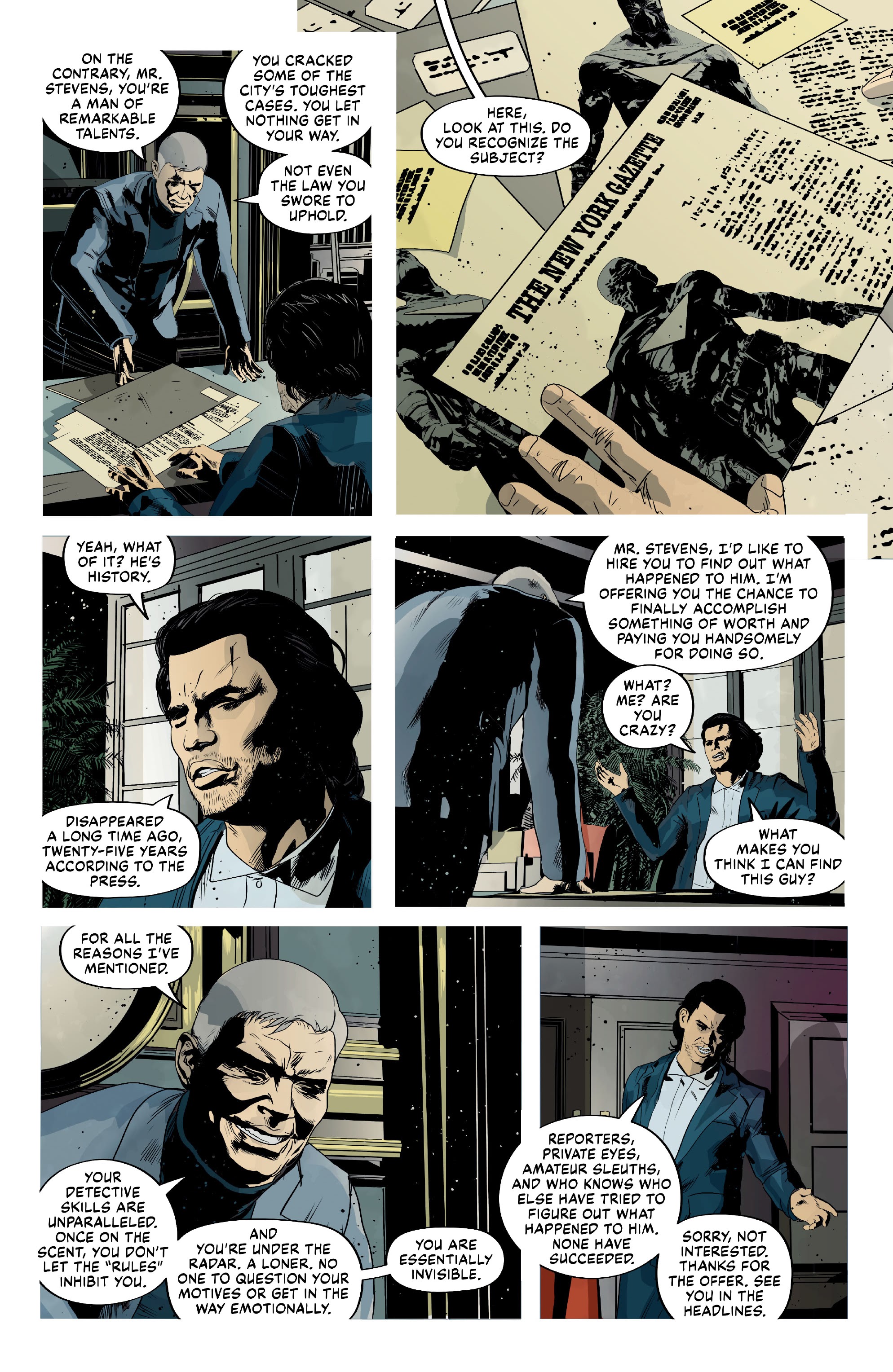 Read online Cloaked comic -  Issue #1 - 10