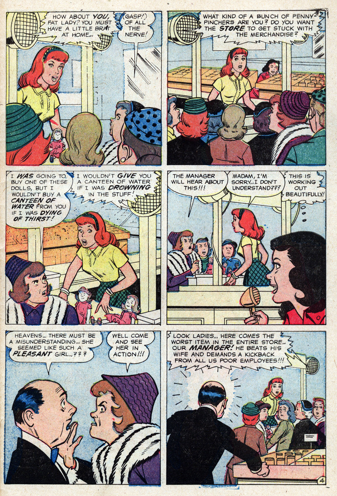 Read online Patsy Walker comic -  Issue #72 - 31