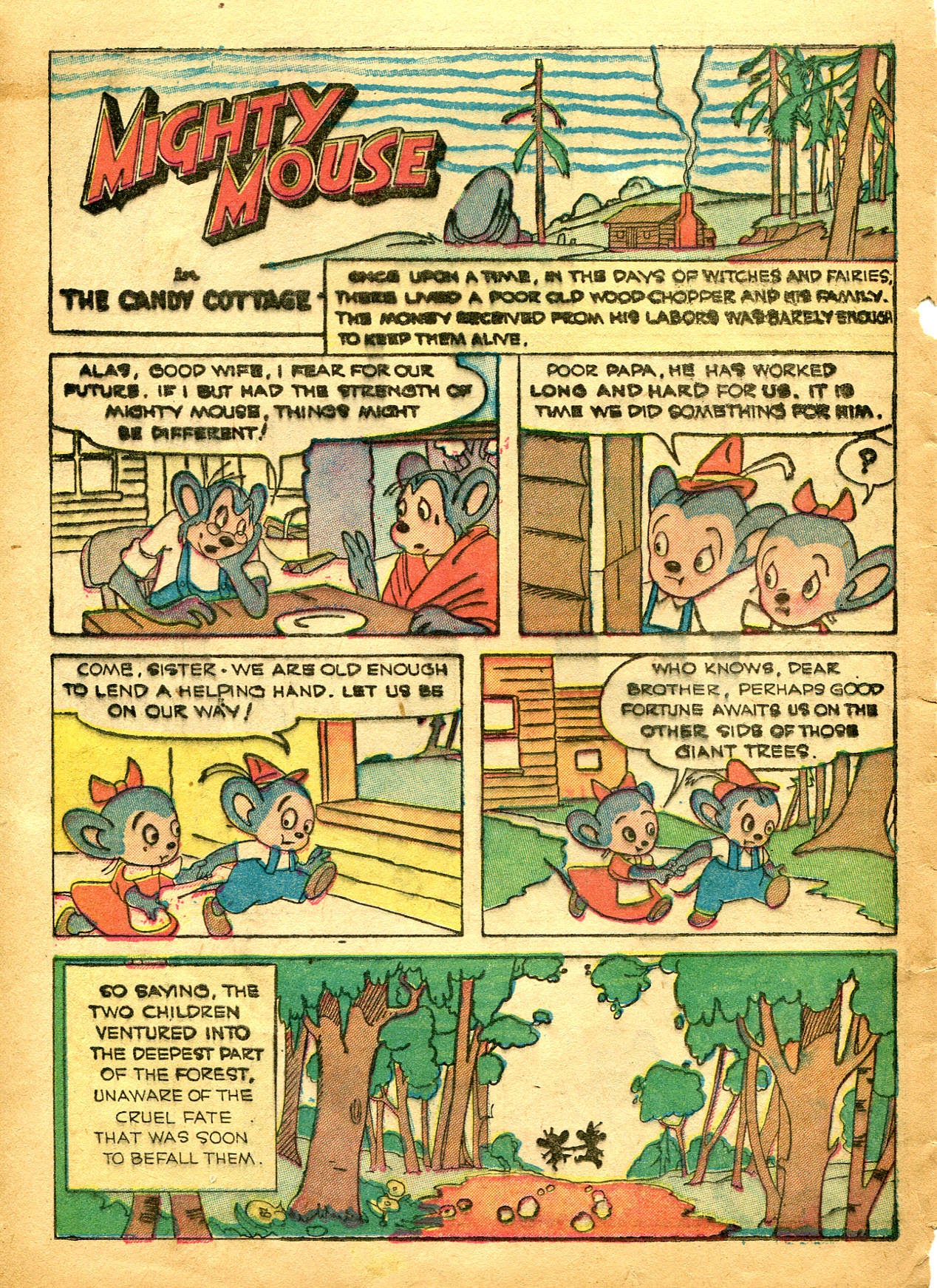 Read online Paul Terry's Mighty Mouse Comics comic -  Issue #57 - 28
