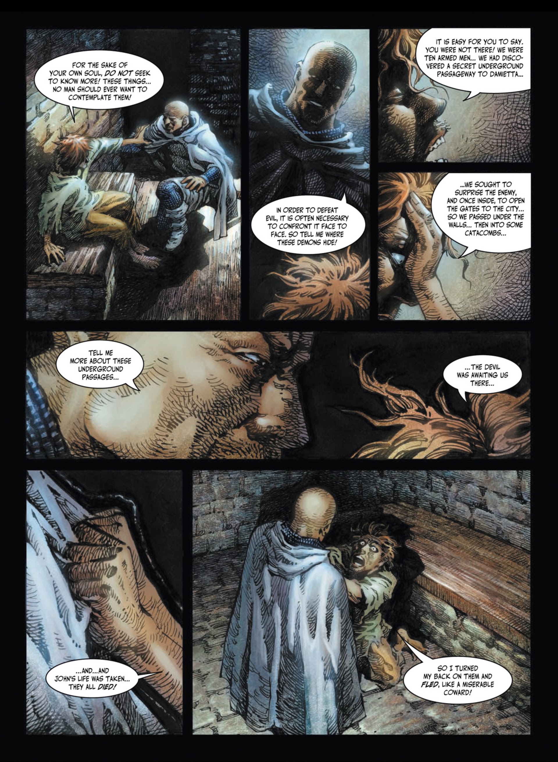 Read online Crusades comic -  Issue #1 - 91