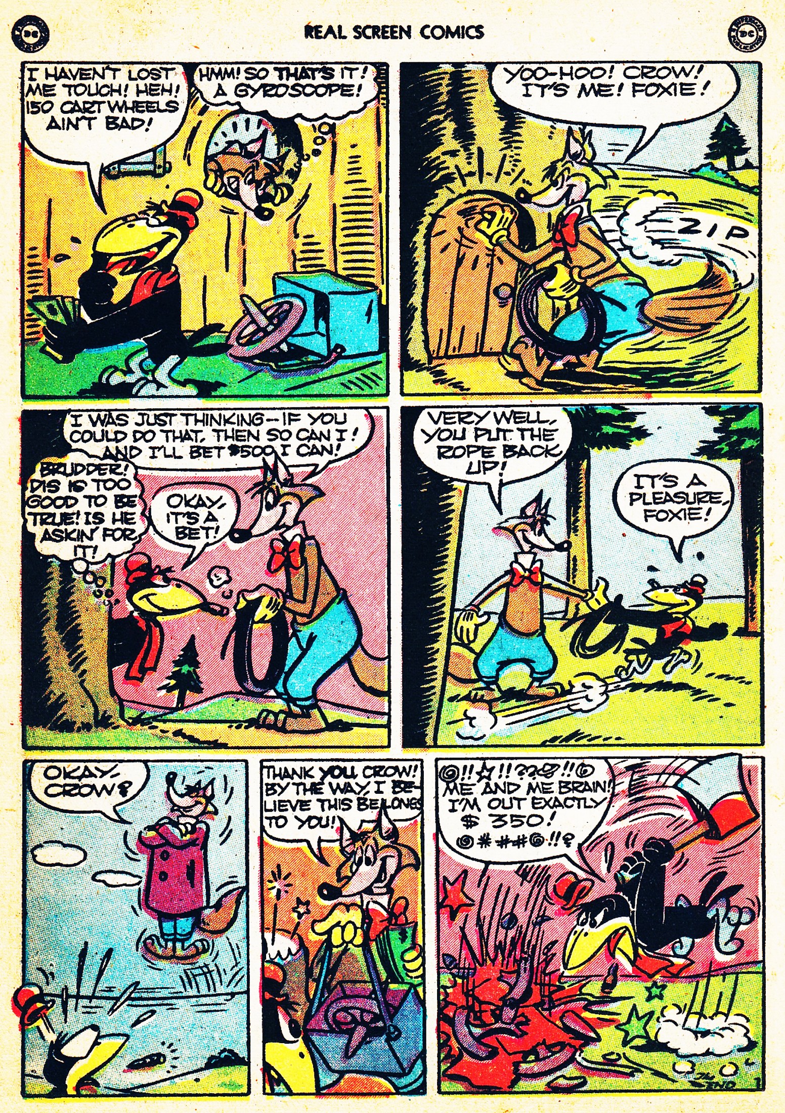 Read online Real Screen Comics comic -  Issue #21 - 26