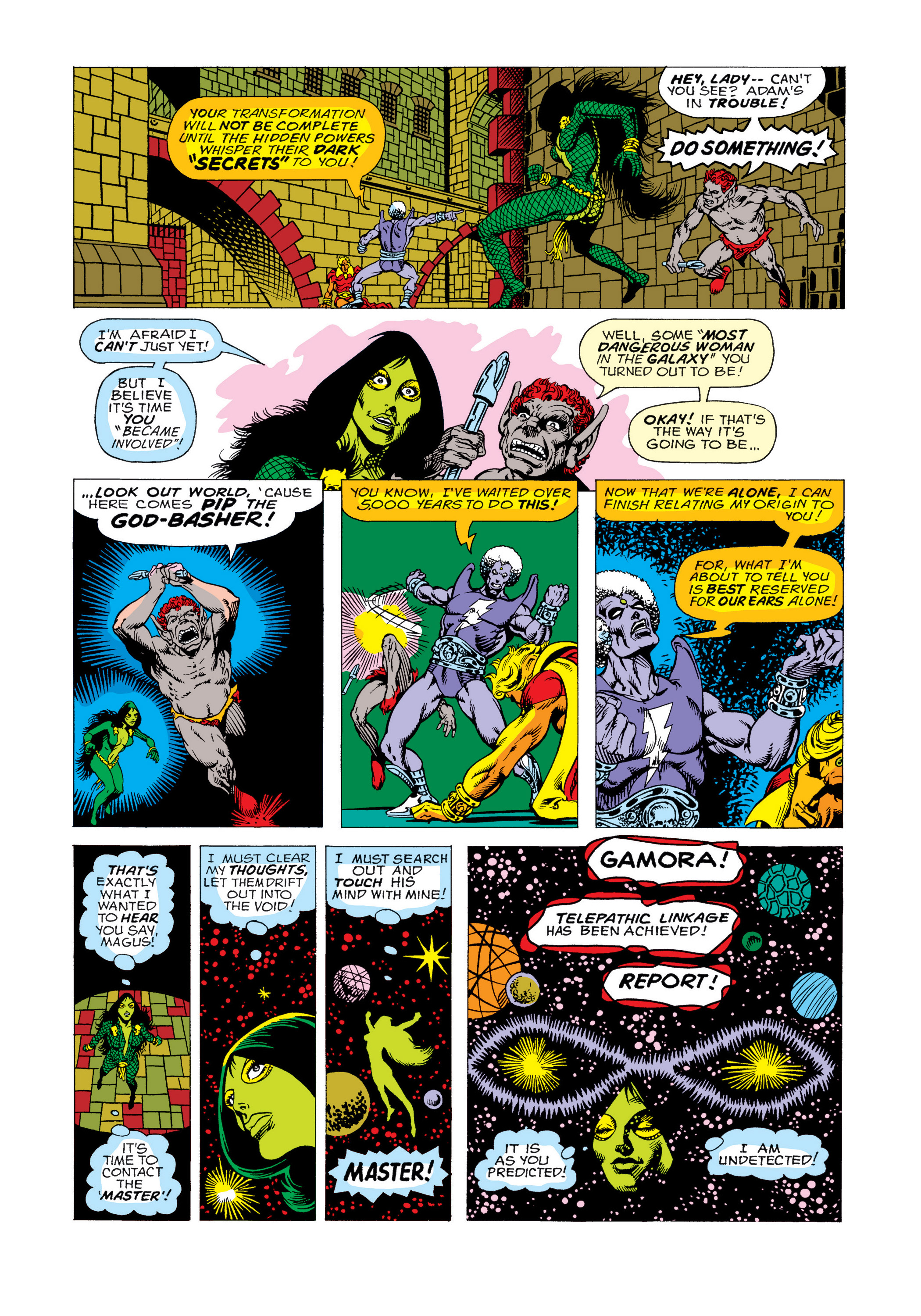 Read online Marvel Masterworks: Warlock comic -  Issue # TPB 2 (Part 1) - 91