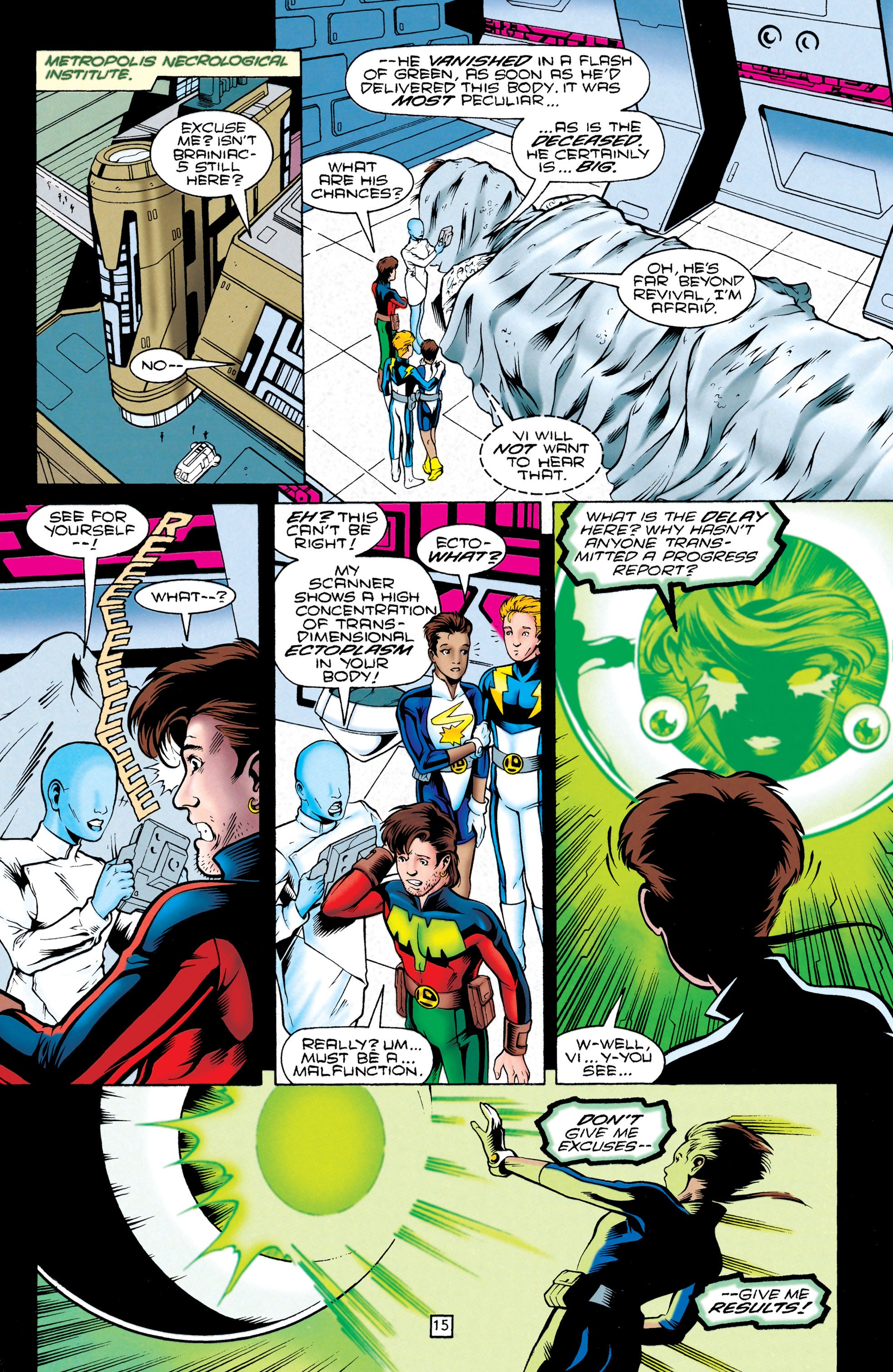 Read online Legionnaires comic -  Issue #40 - 15