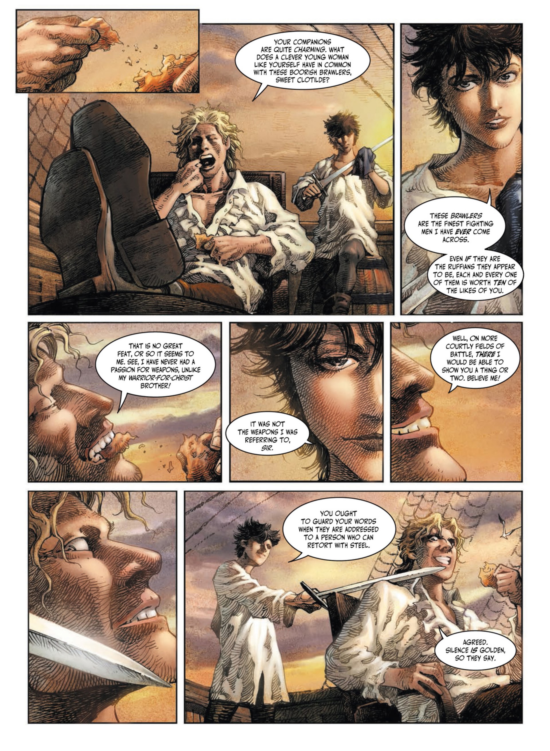 Read online Crusades comic -  Issue #1 - 95