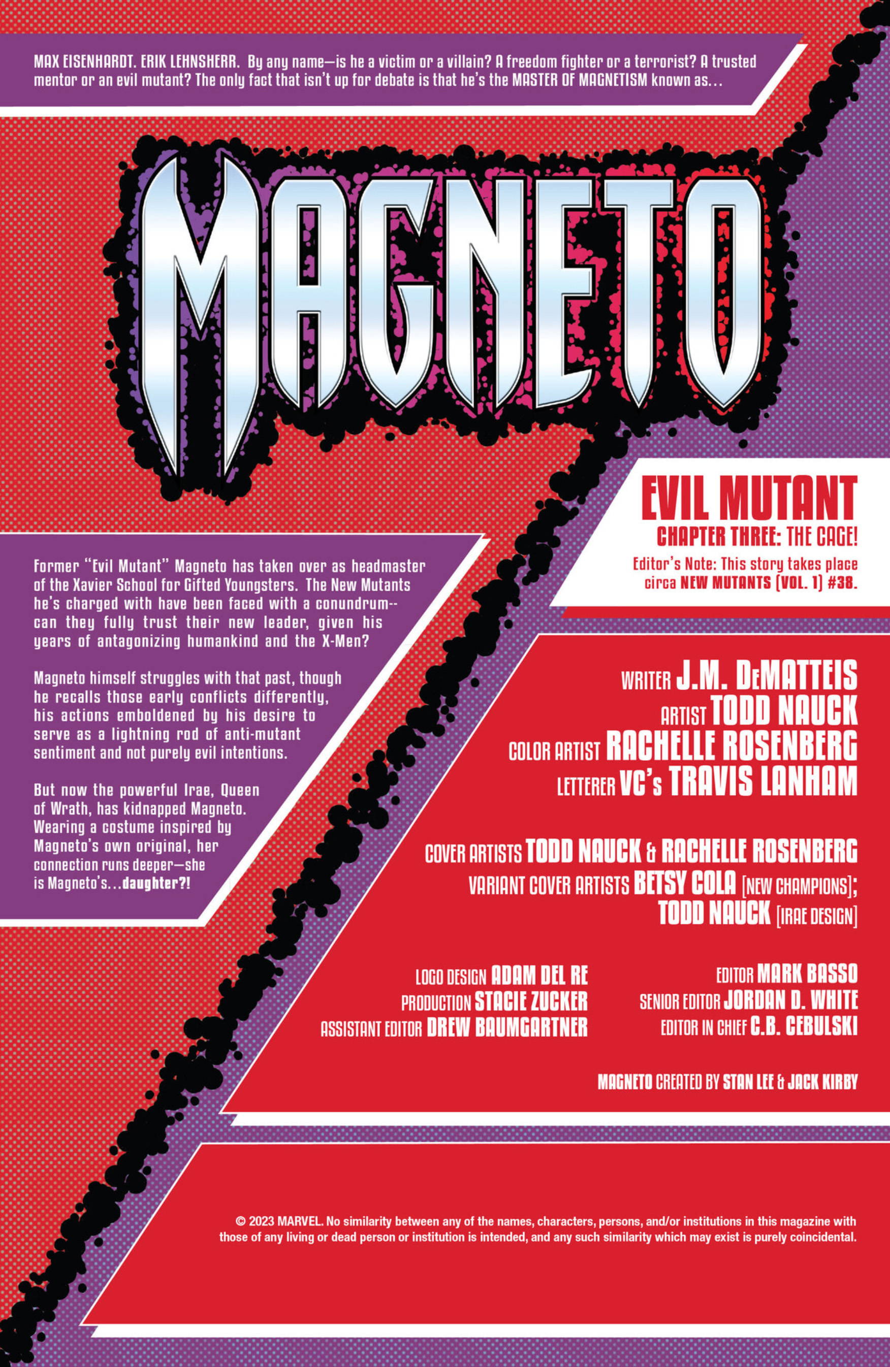 Read online Magneto (2023) comic -  Issue #3 - 2
