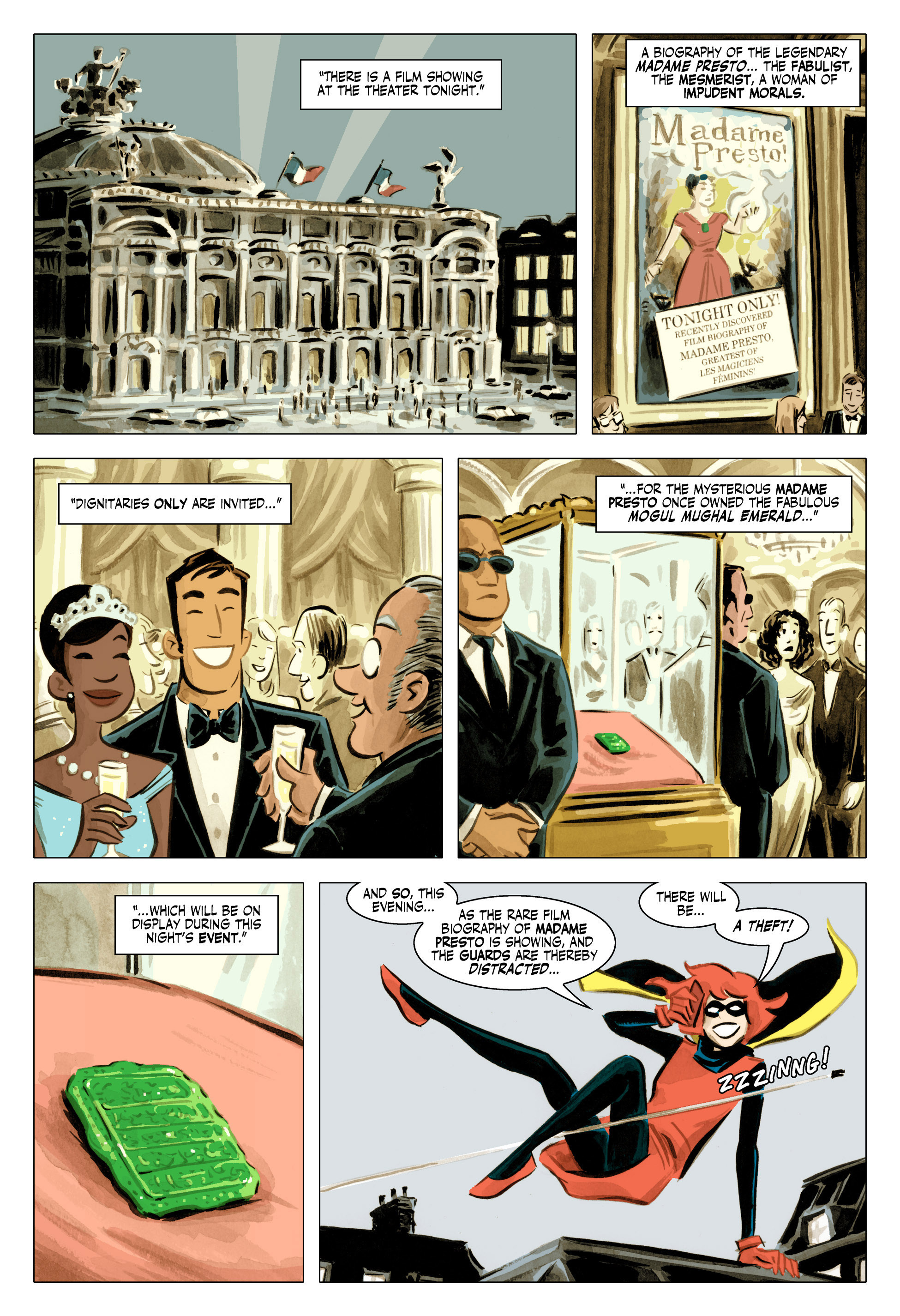 Read online Bandette (2012) comic -  Issue #10 - 6