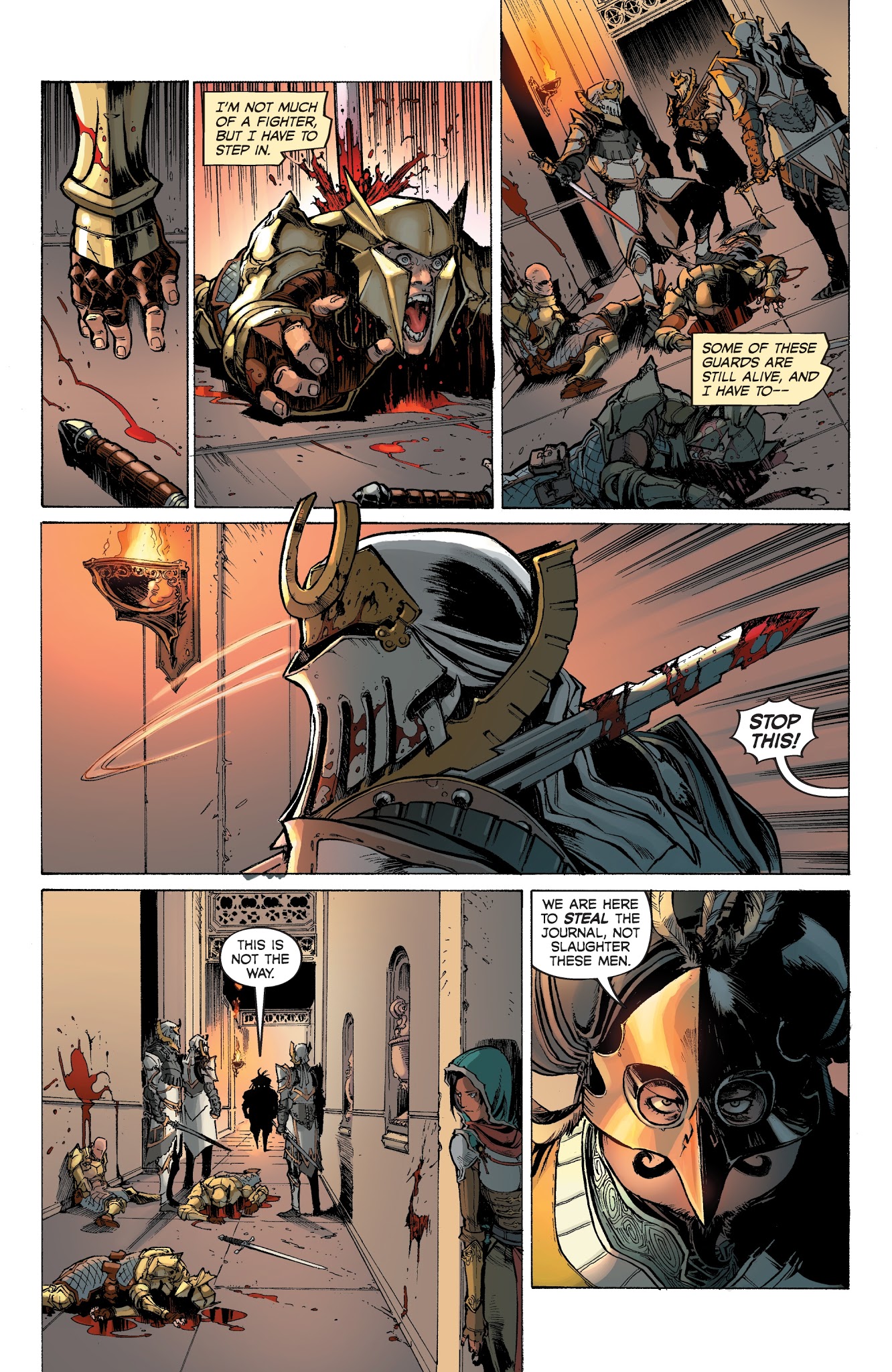 Read online Dragon Age: Knight Errant comic -  Issue #4 - 11