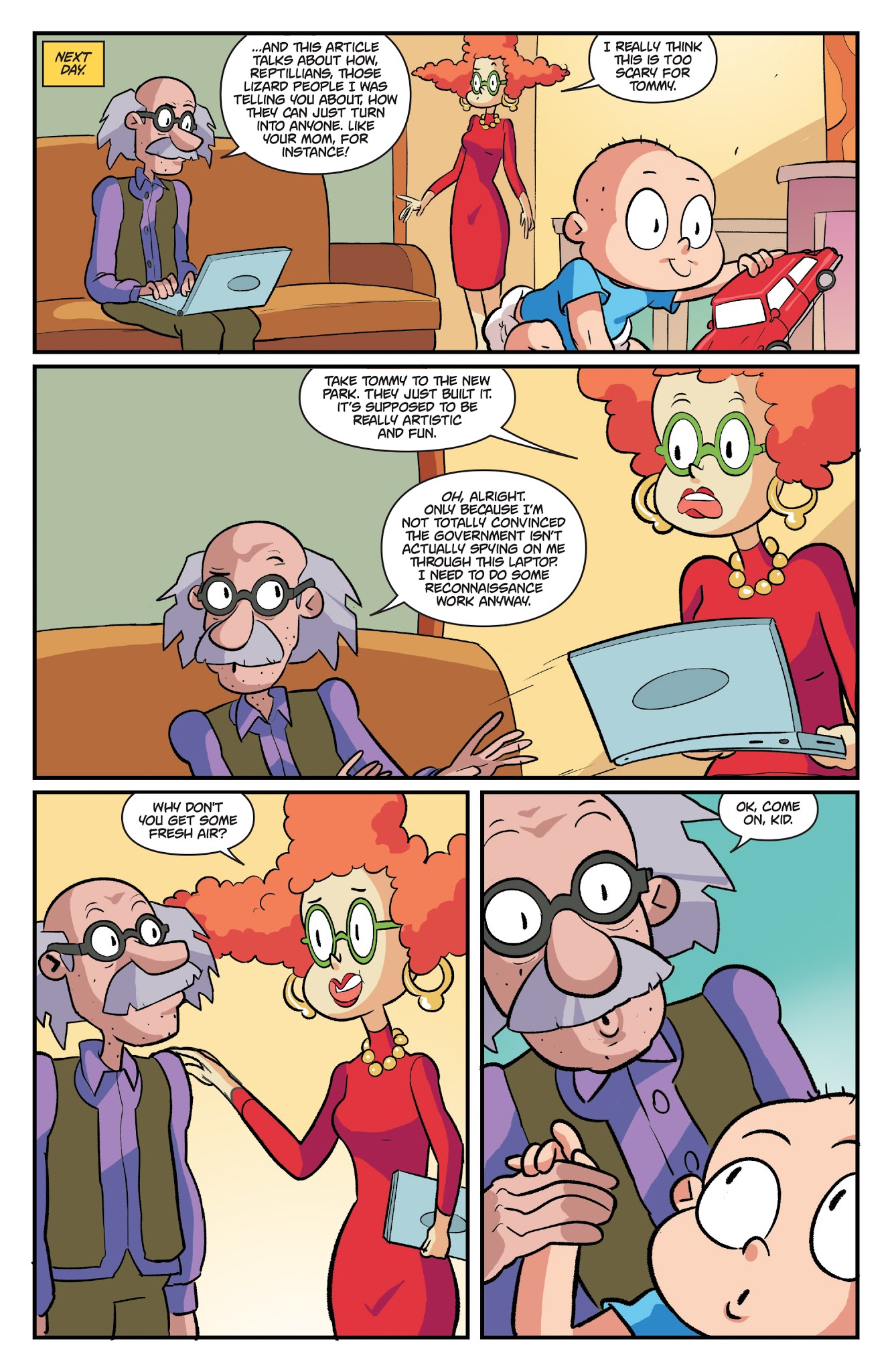 Read online Rugrats comic -  Issue #5 - 18