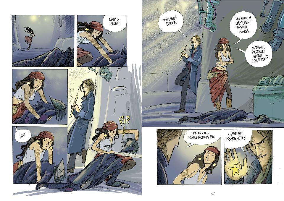 Read online The Return of Zita the Spacegirl comic -  Issue # TPB - 37