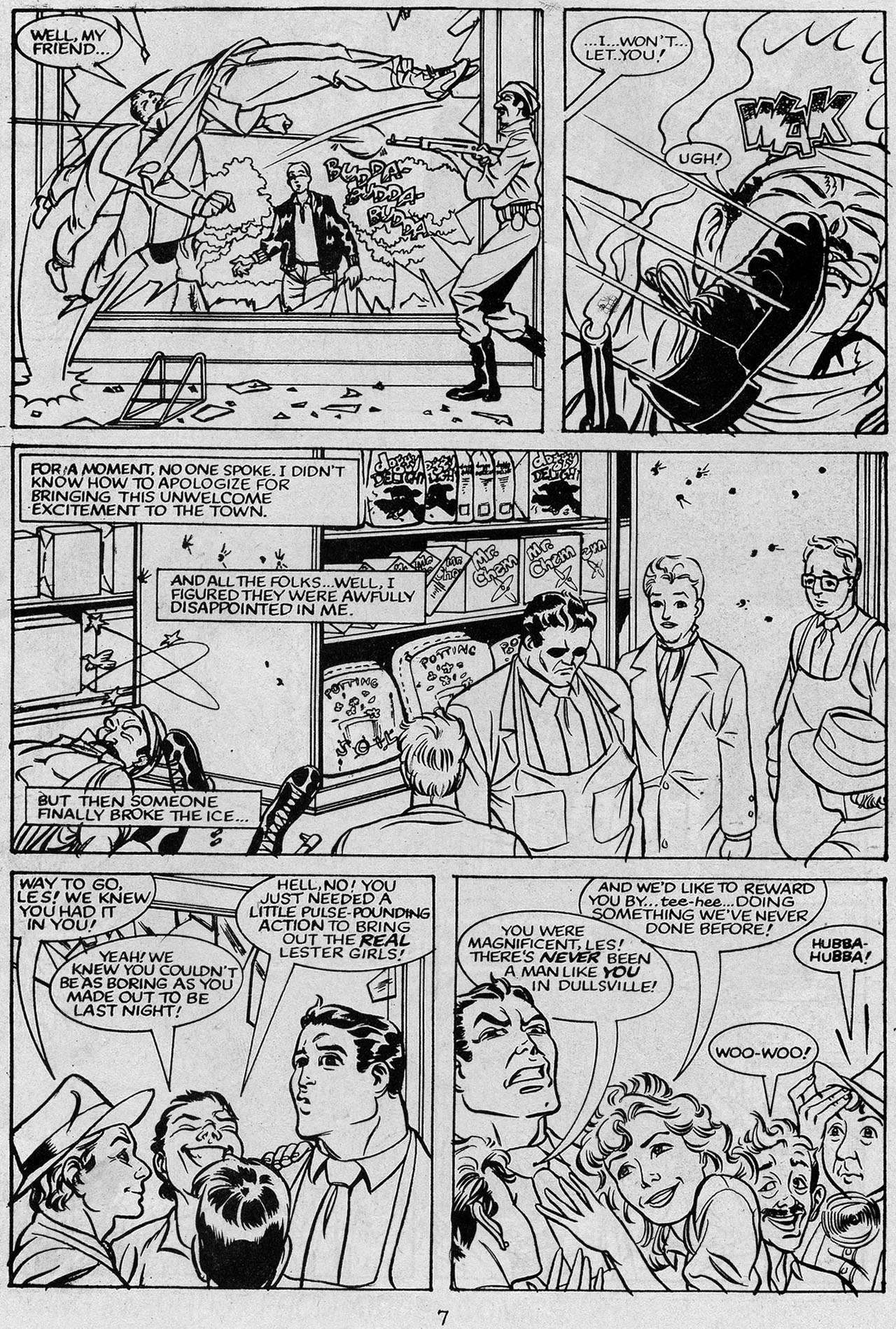 Read online The Trouble With Girls (1989) comic -  Issue #6 - 9