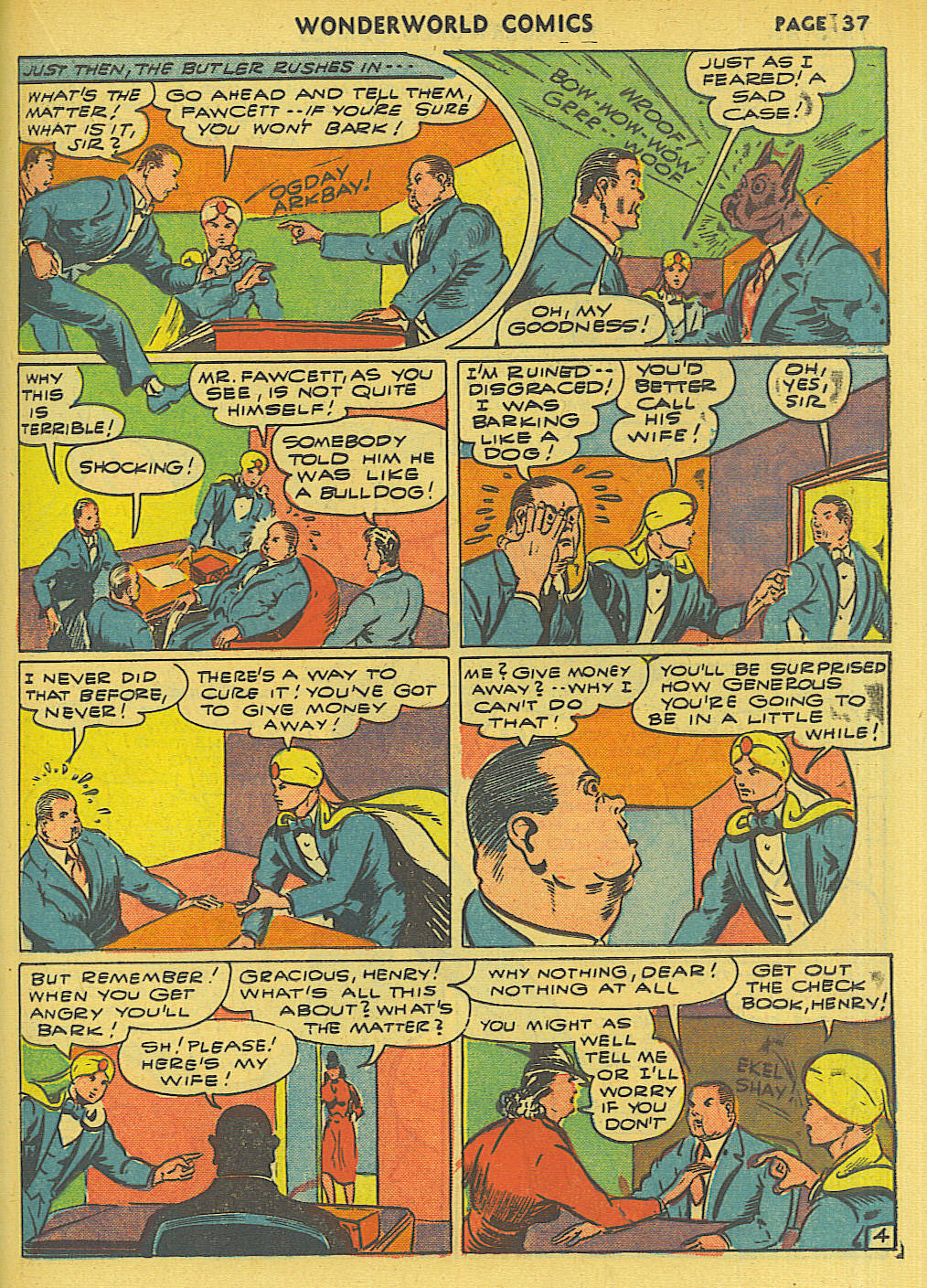 Read online Wonderworld Comics comic -  Issue #32 - 35
