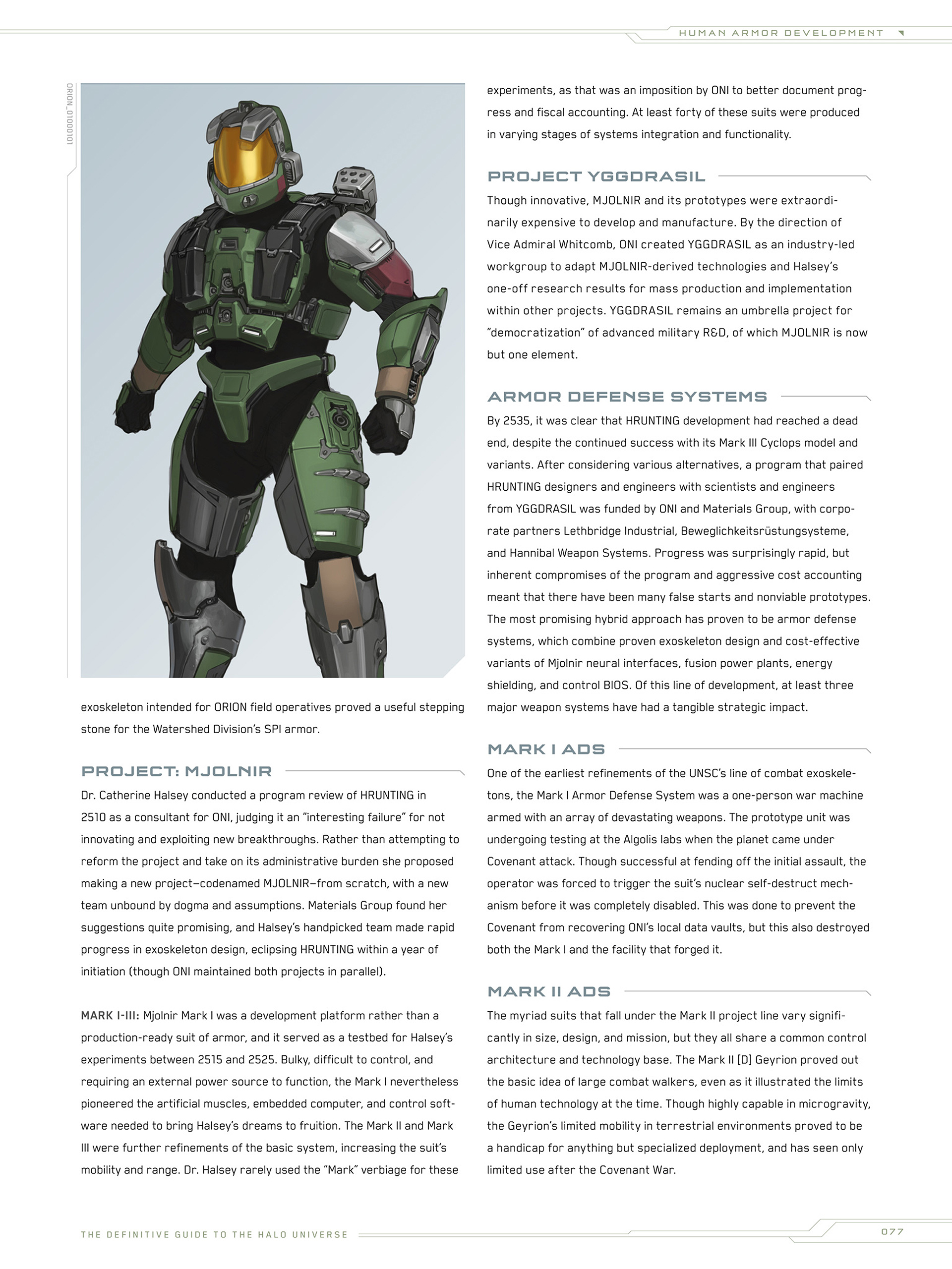 Read online Halo Encyclopedia comic -  Issue # TPB (Part 1) - 73