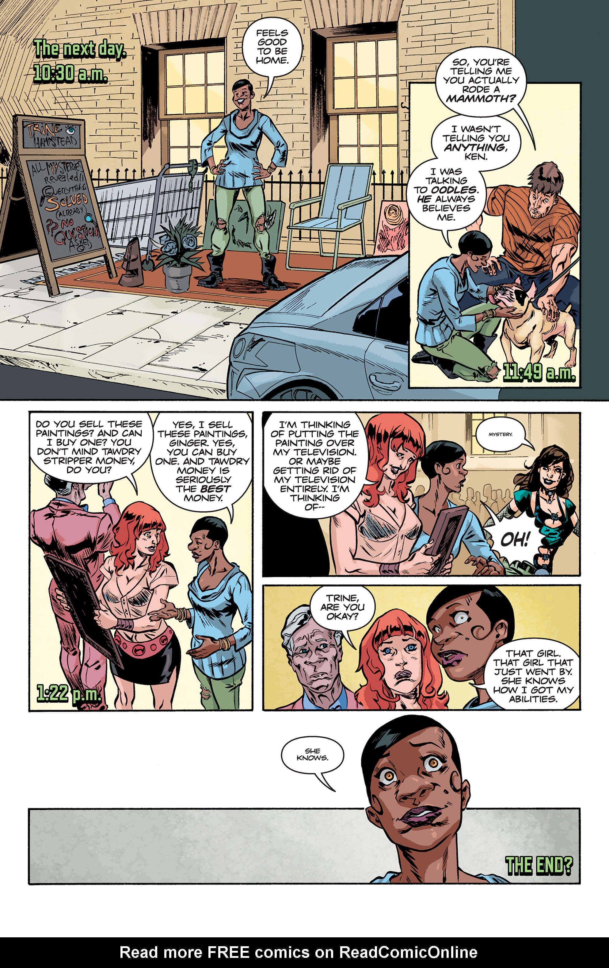 Read online Mystery Girl comic -  Issue #4 - 24