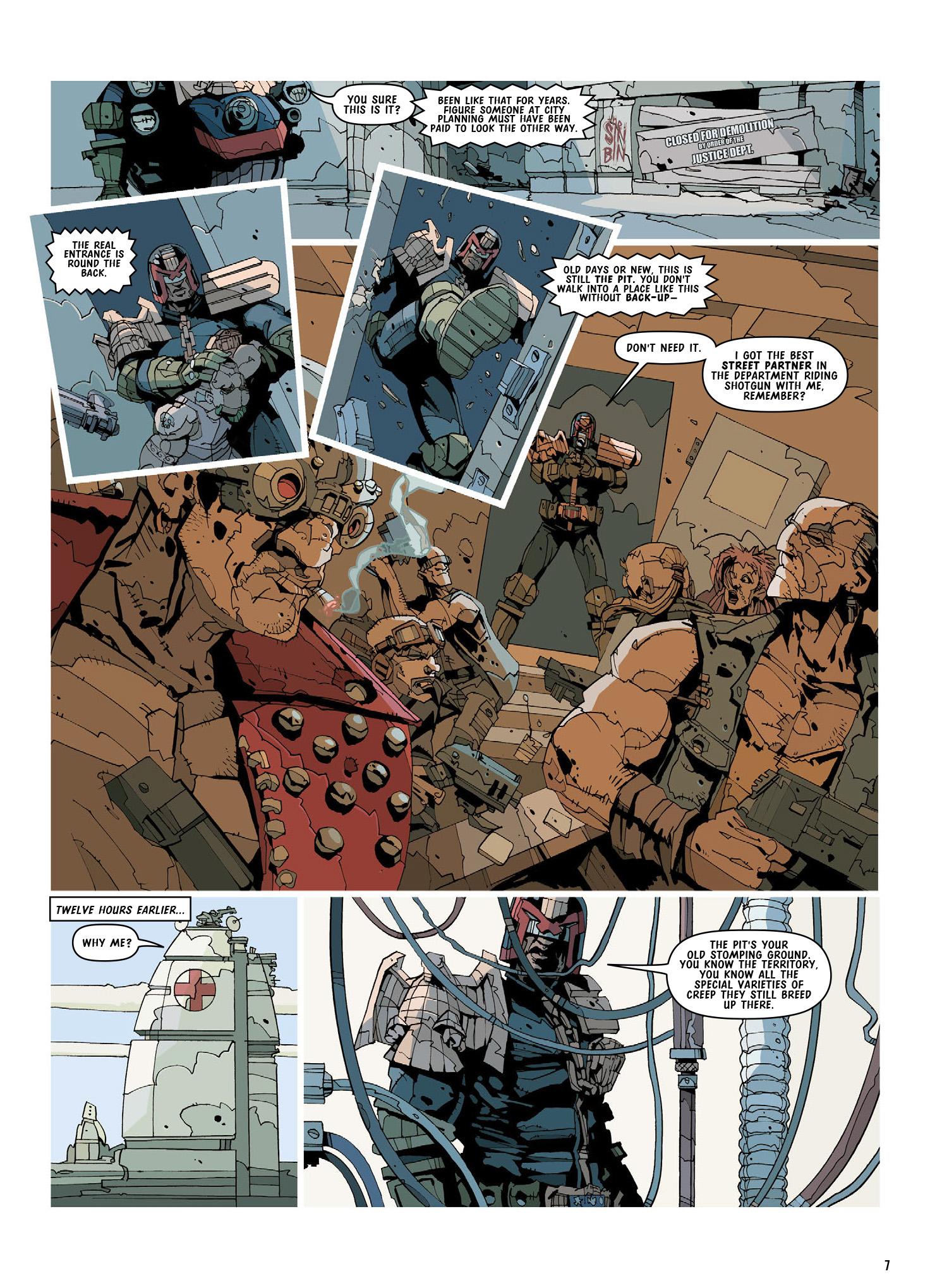 Read online Judge Dredd: The Complete Case Files comic -  Issue # TPB 42 (Part 1) - 9