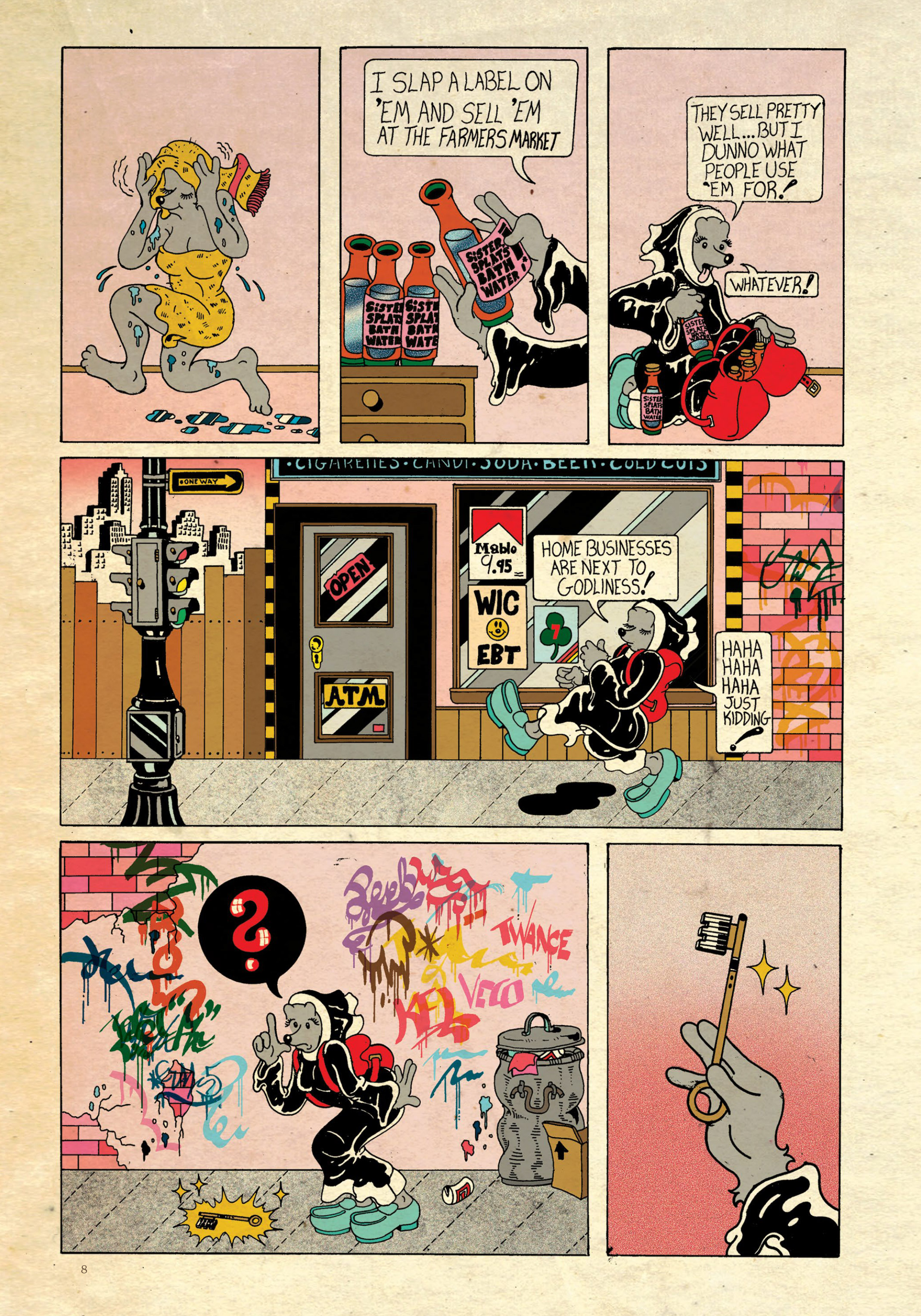 Read online Now: The New Comics Anthology comic -  Issue #4 - 9