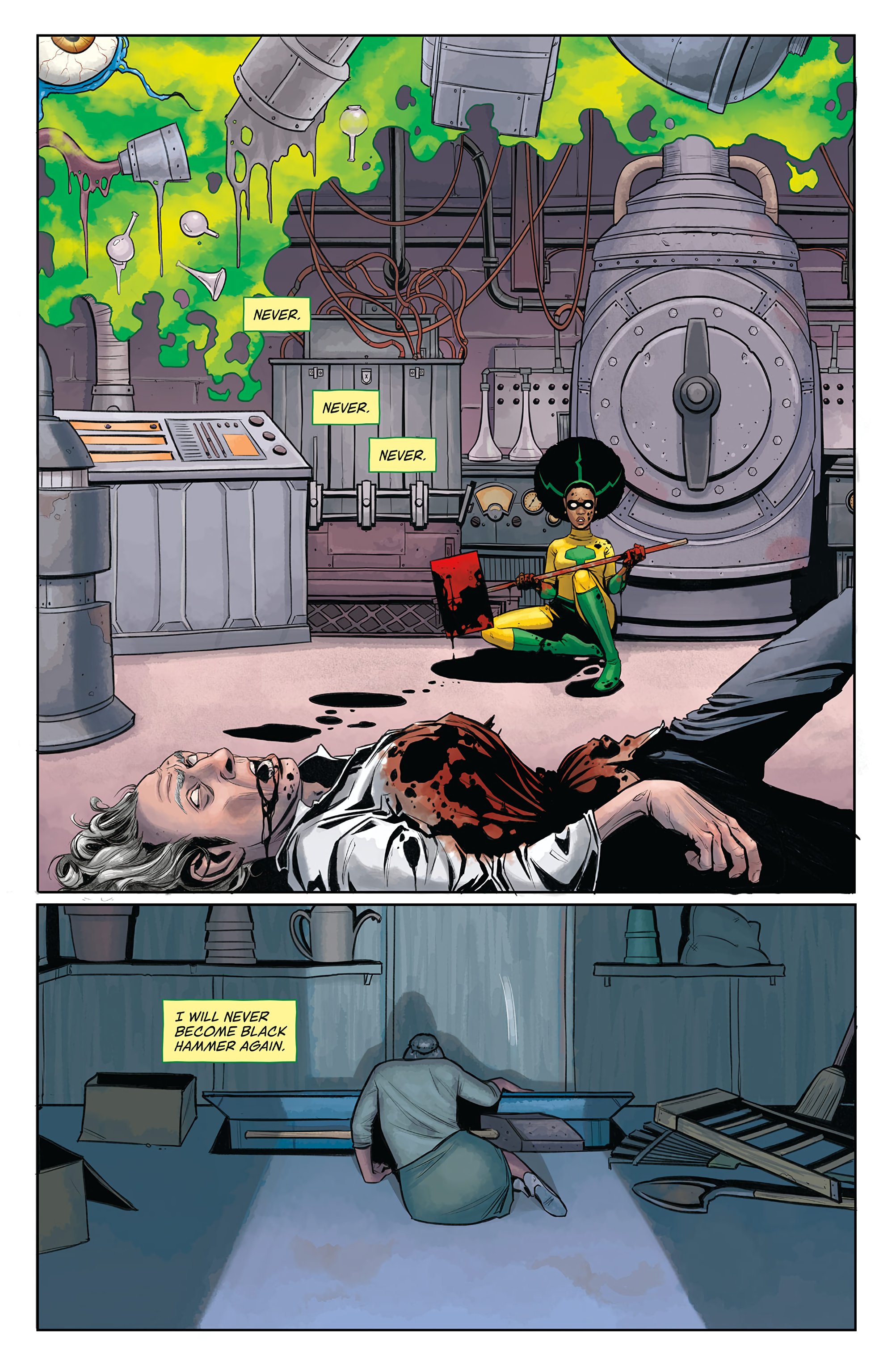 Read online Black Hammer Library Edition comic -  Issue # TPB 3 (Part 1) - 34