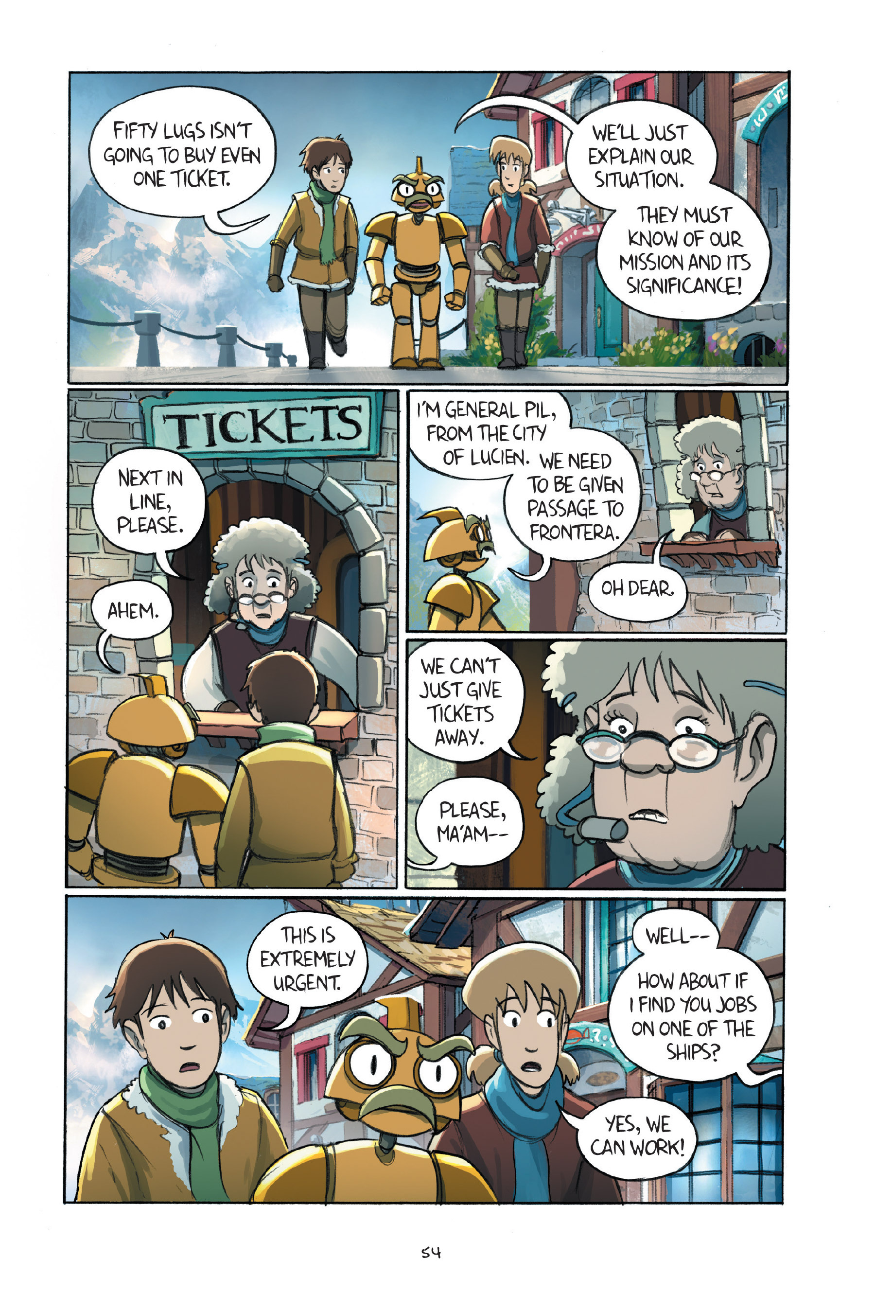 Read online Amulet comic -  Issue #7 - 56