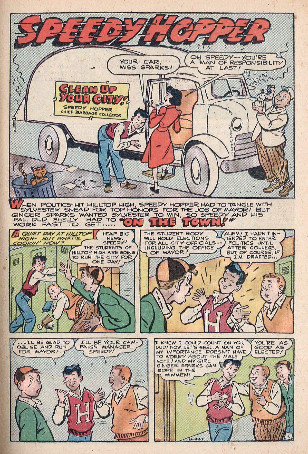 Read online Exciting Comics comic -  Issue #69 - 23