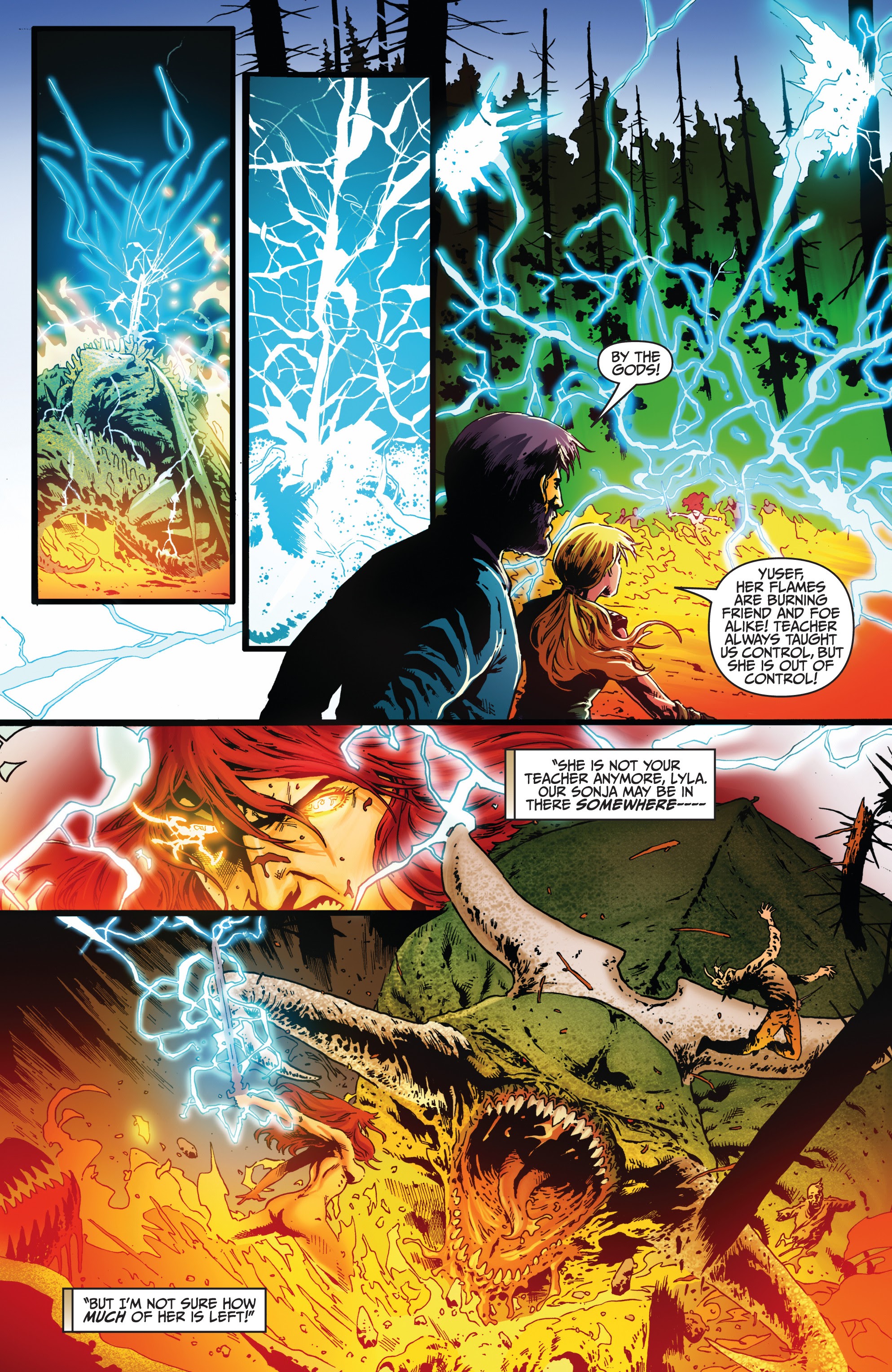 Read online Red Sonja: Vulture's Circle comic -  Issue # _TPB - 106