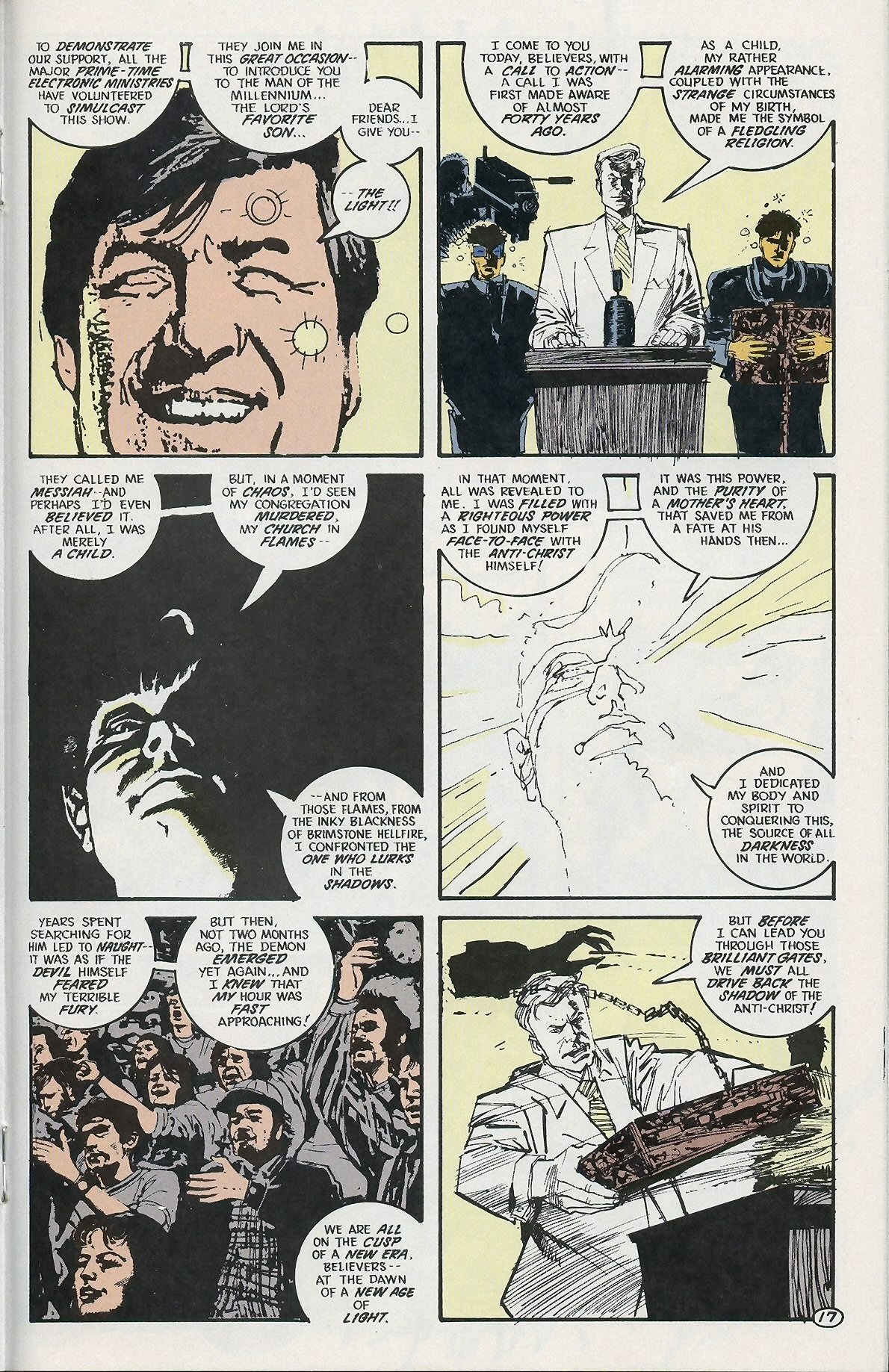 Read online The Shadow (1987) comic -  Issue #6 - 19
