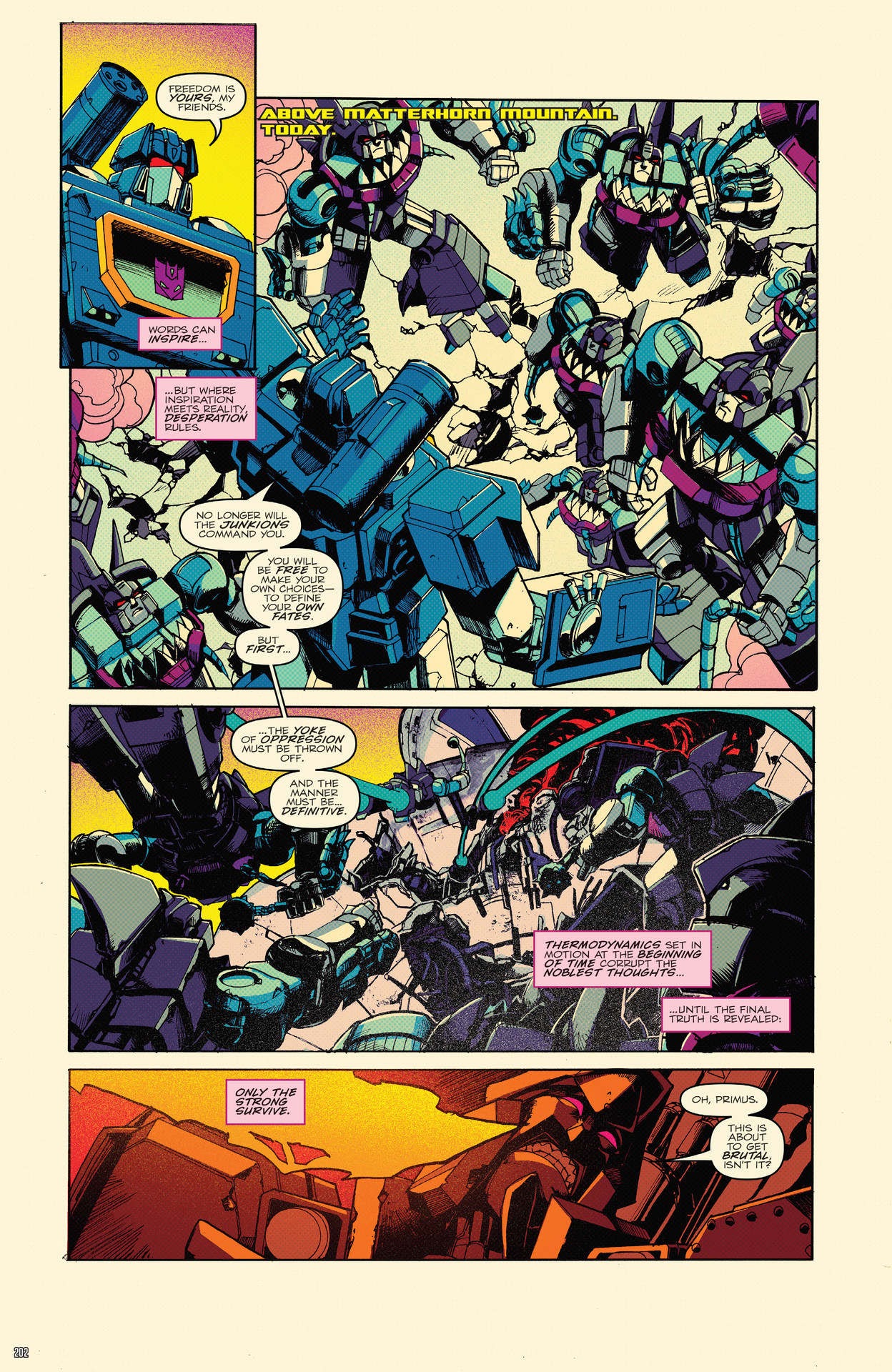 Read online Transformers: The IDW Collection Phase Three comic -  Issue # TPB 2 (Part 3) - 3