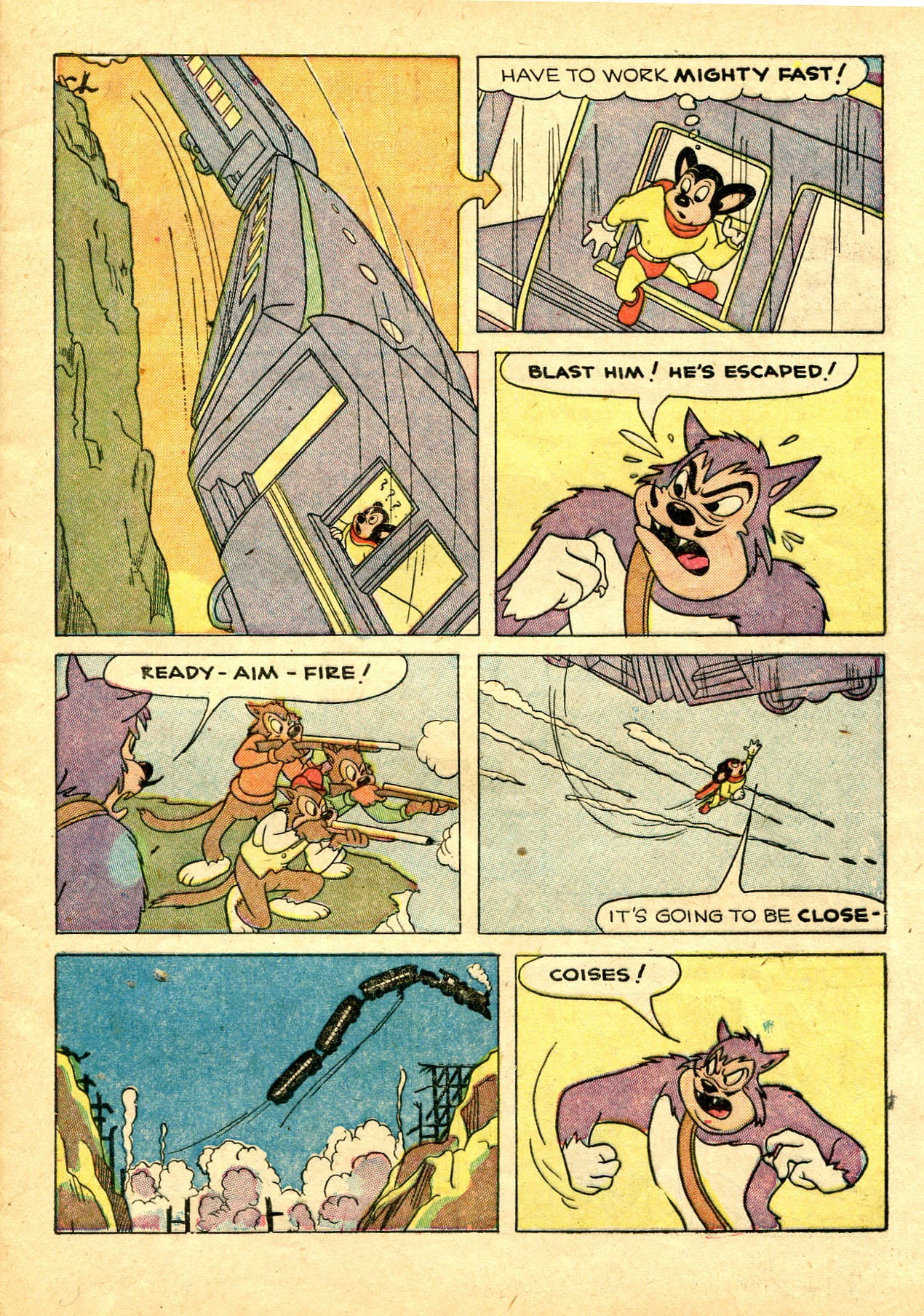 Read online Paul Terry's Mighty Mouse Comics comic -  Issue #32 - 5
