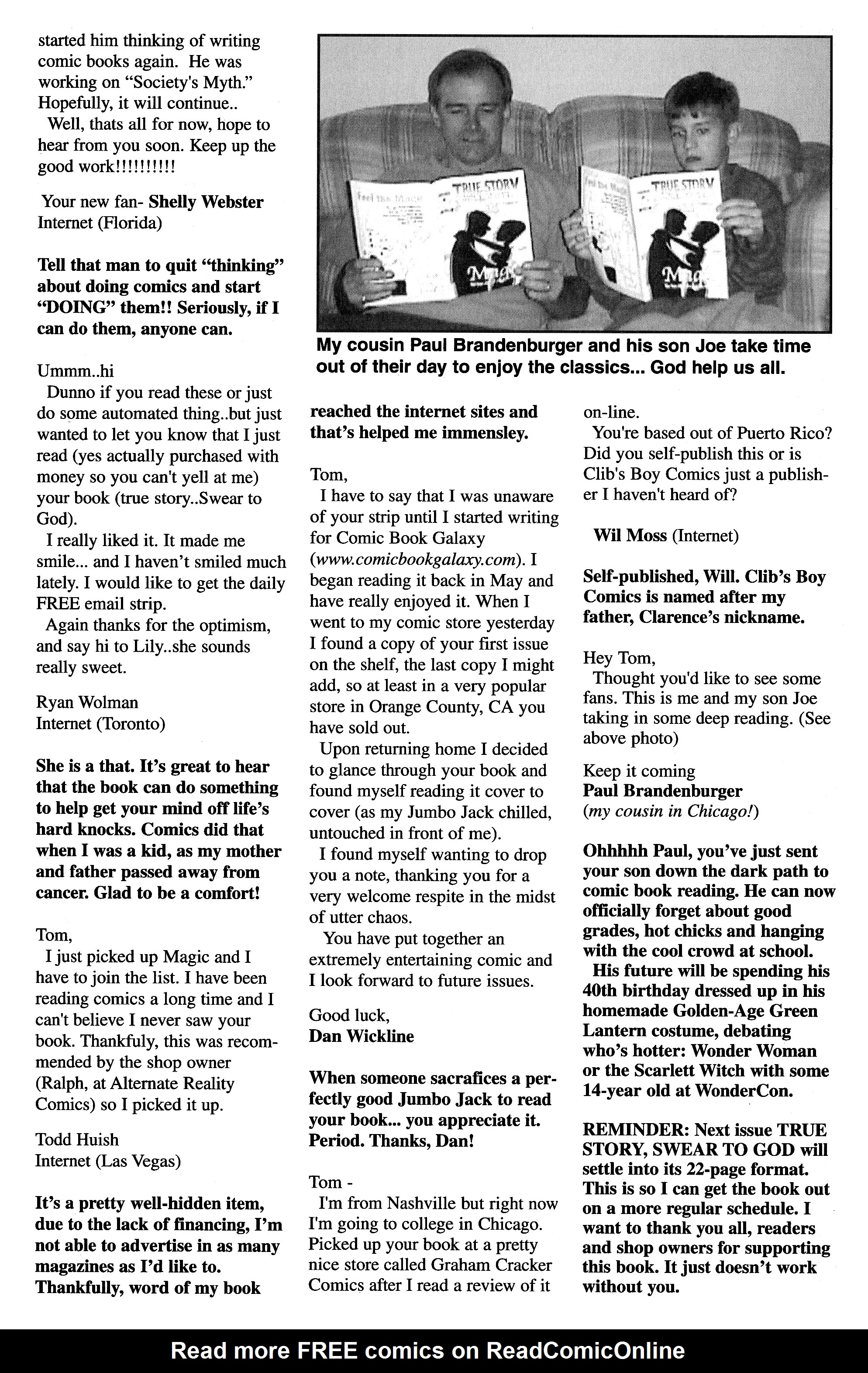 Read online True Story Swear To God (2000) comic -  Issue #2 - 42