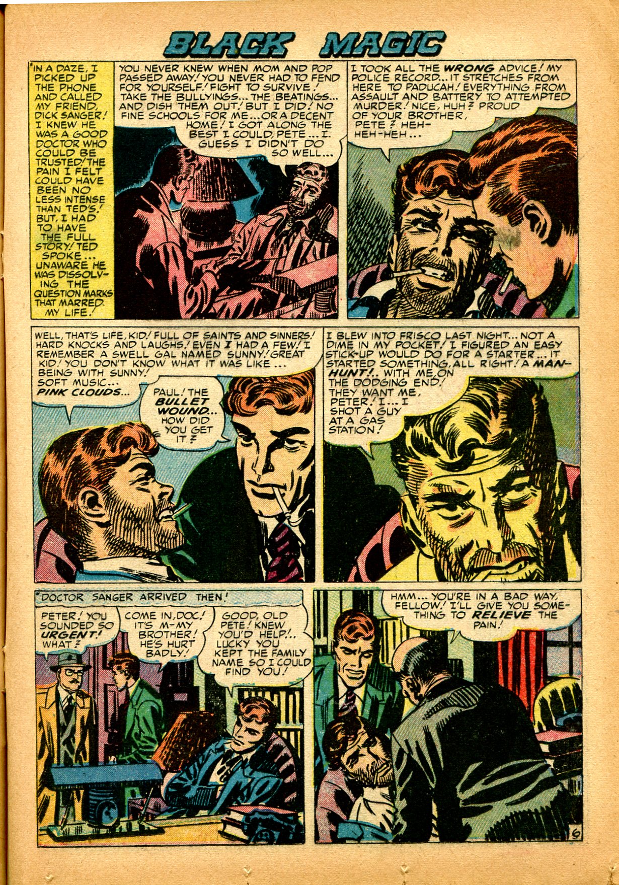 Read online Black Magic (1950) comic -  Issue #8 - 17