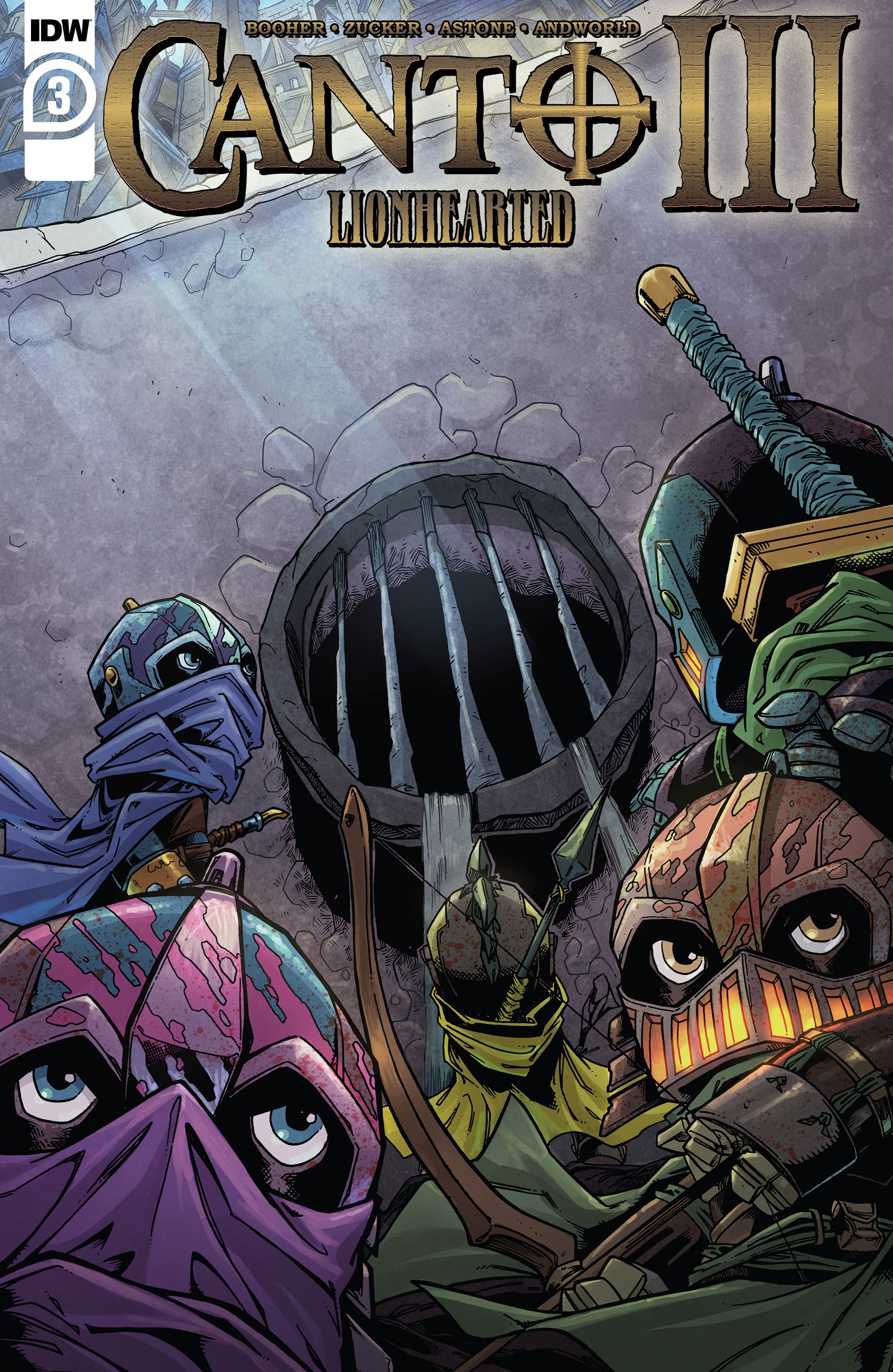 Read online Canto III: Lionhearted comic -  Issue #3 - 1