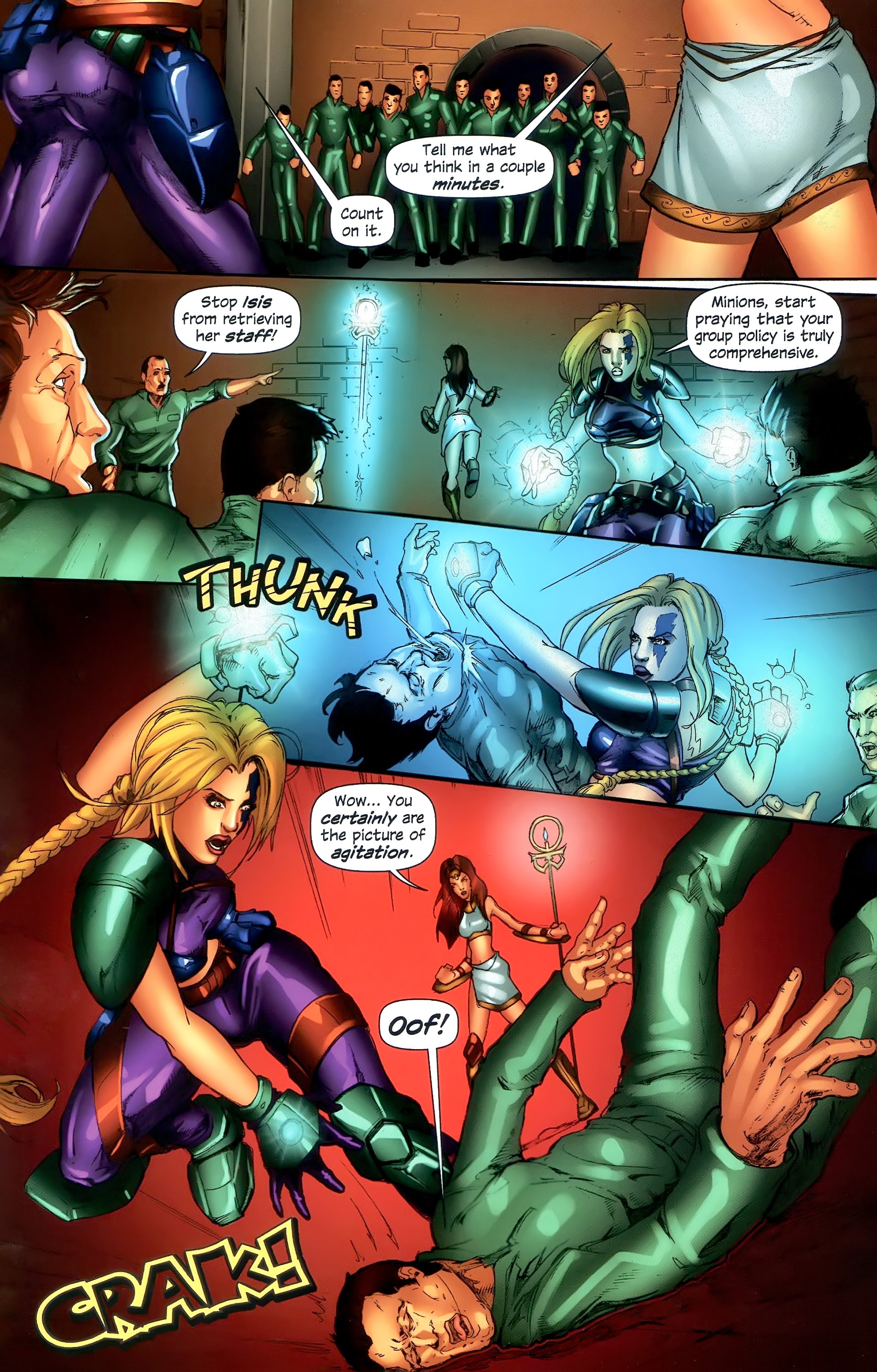 Read online 10th Muse vs. Legend of Isis comic -  Issue #1 - 21