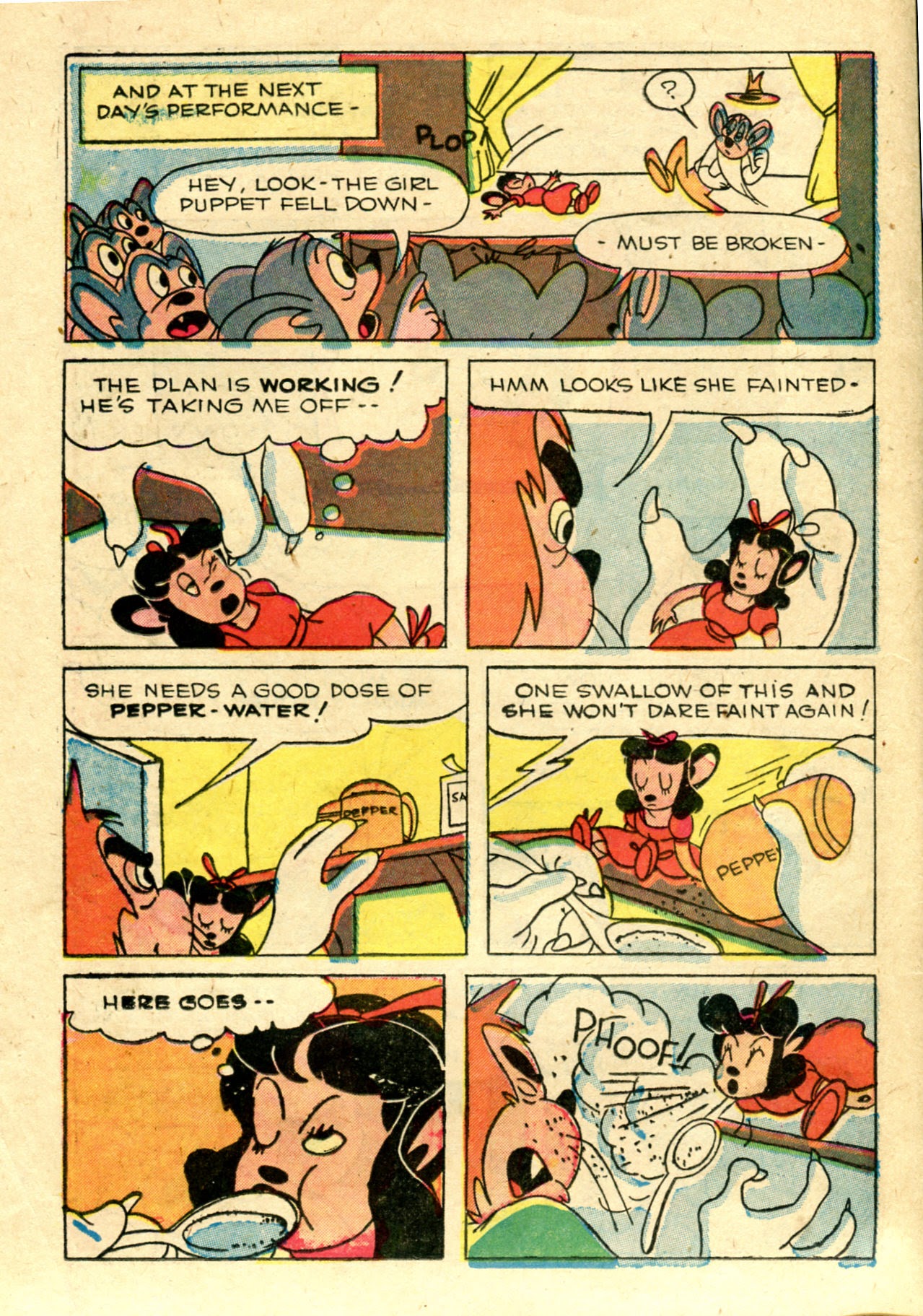 Read online Paul Terry's Mighty Mouse Comics comic -  Issue #50 - 12