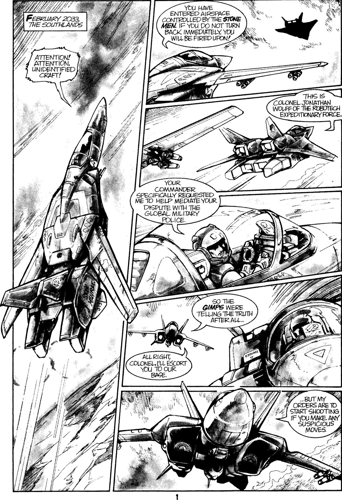 Read online Robotech: Invid War comic -  Issue #1 - 3