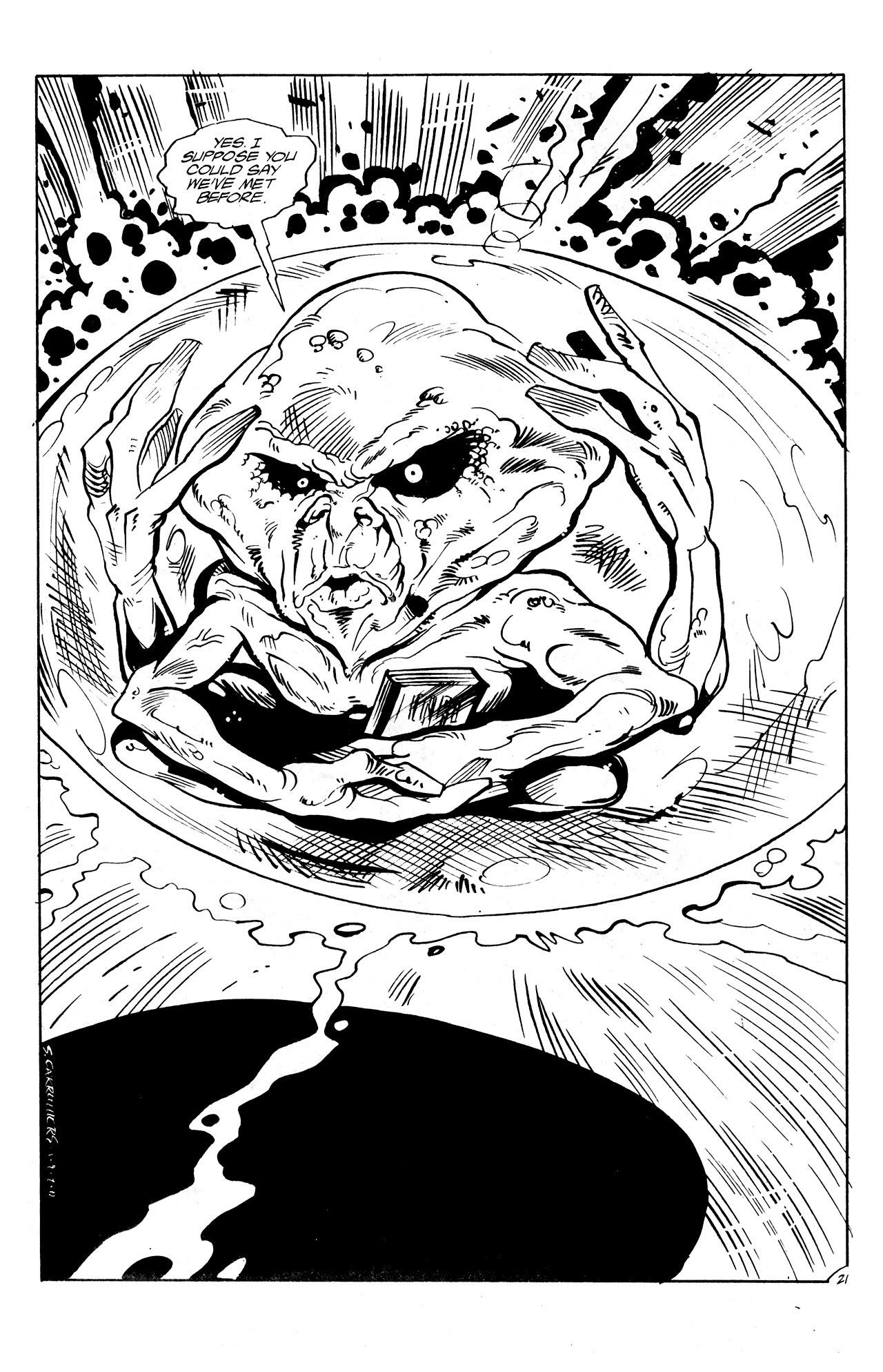 Read online Invaders From Mars (1990) comic -  Issue #3 - 23