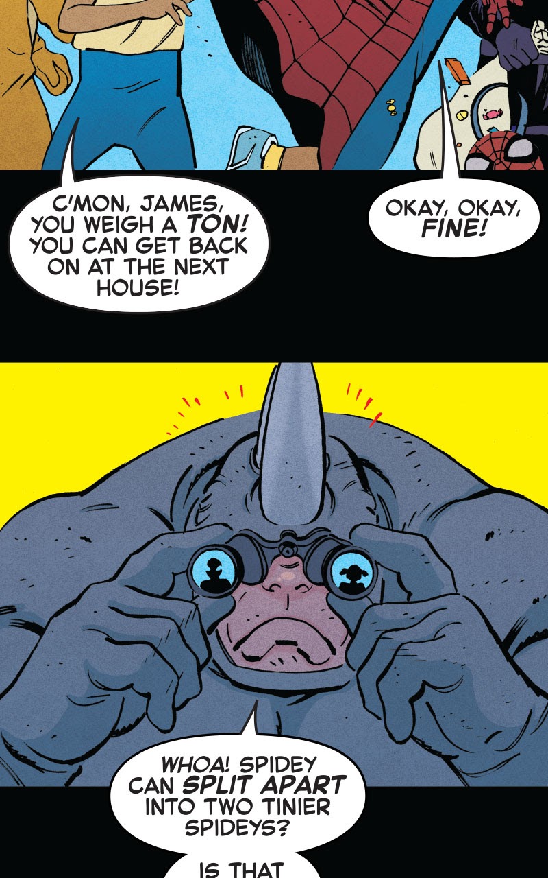 Read online Mighty Marvel Holiday Special: Halloween with the Rhino Infinity Comic comic -  Issue # Full - 14