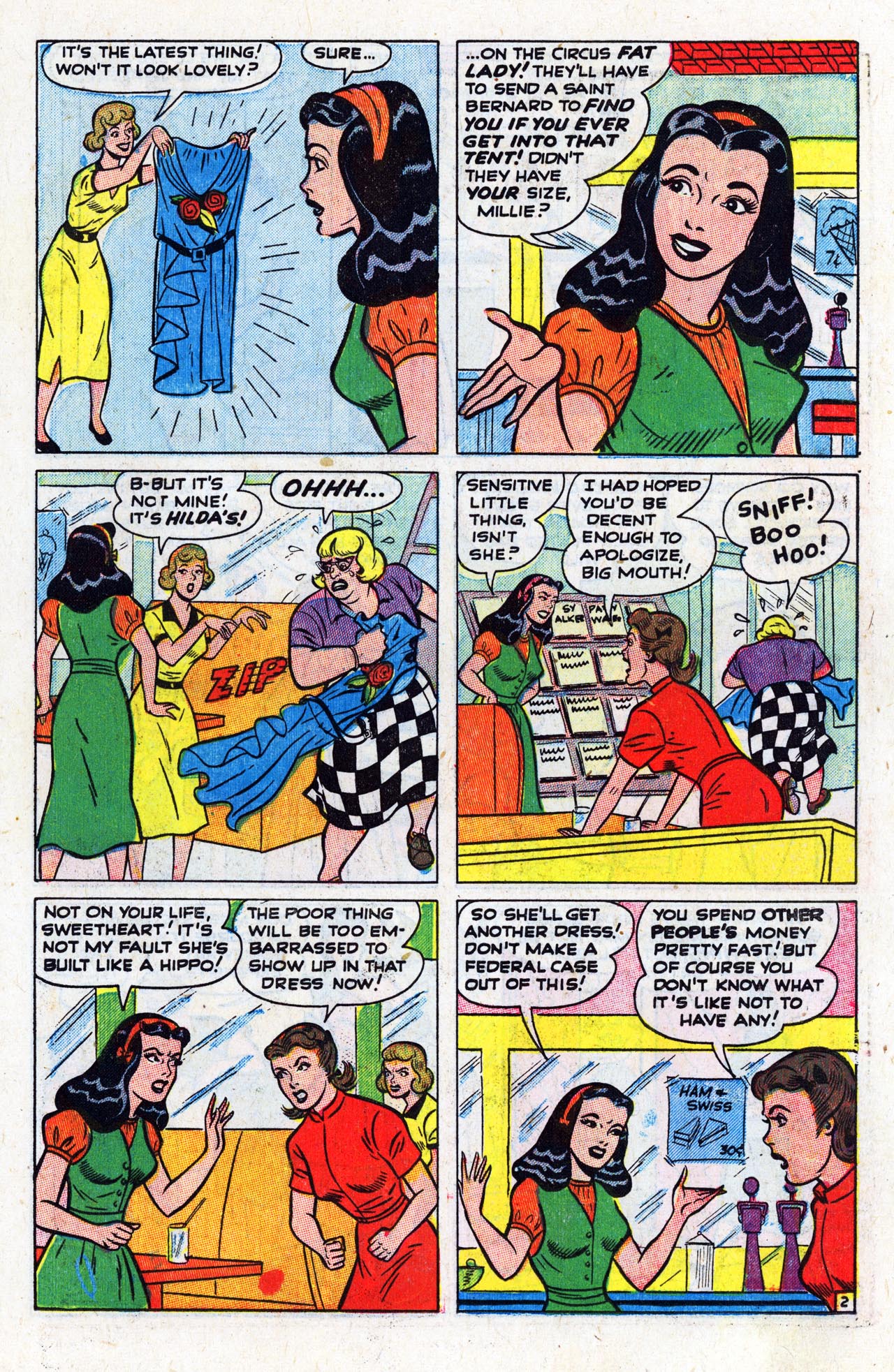 Read online Patsy Walker comic -  Issue #34 - 18