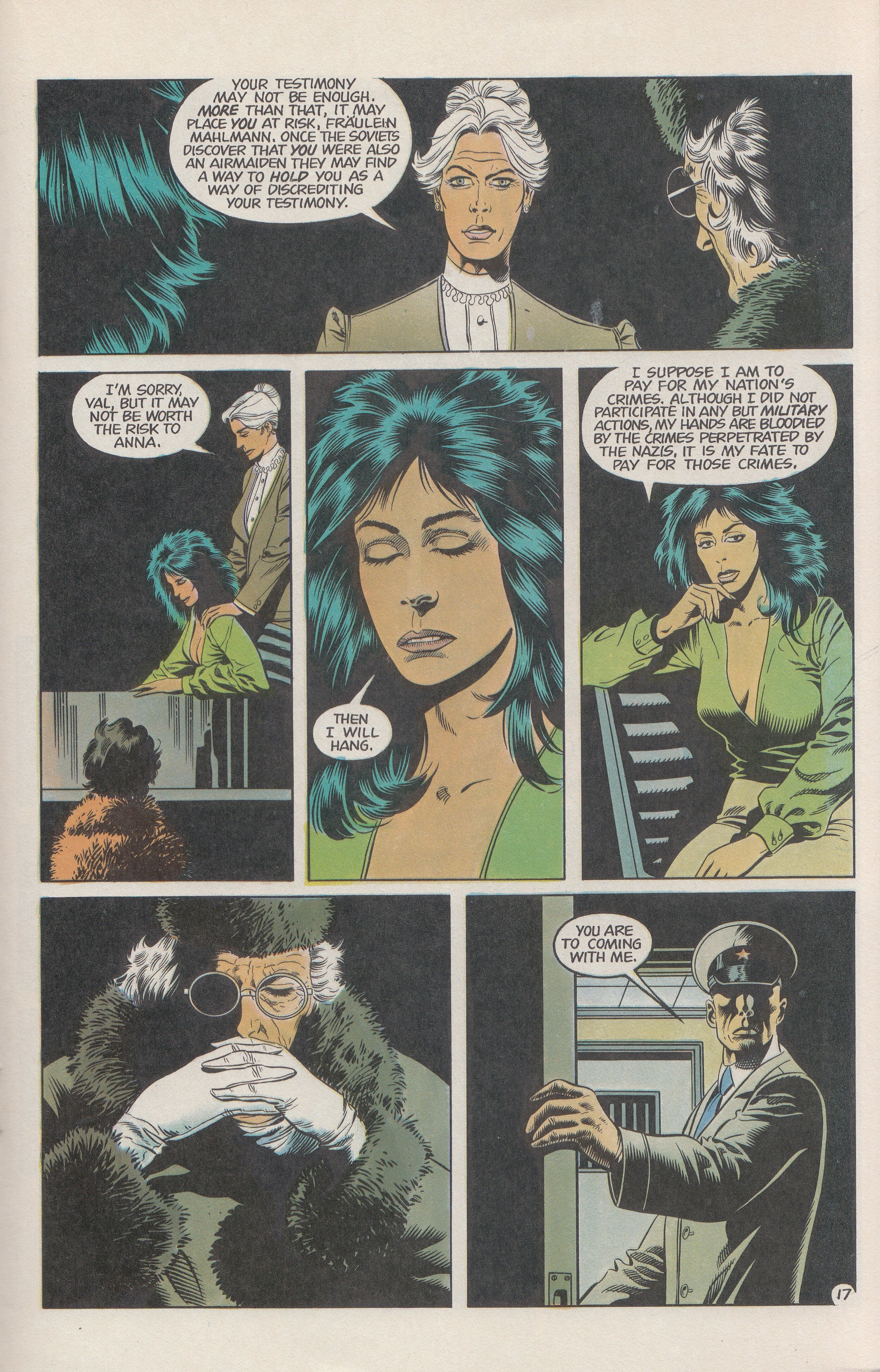 Read online Valkyrie! (1987) comic -  Issue #3 - 19