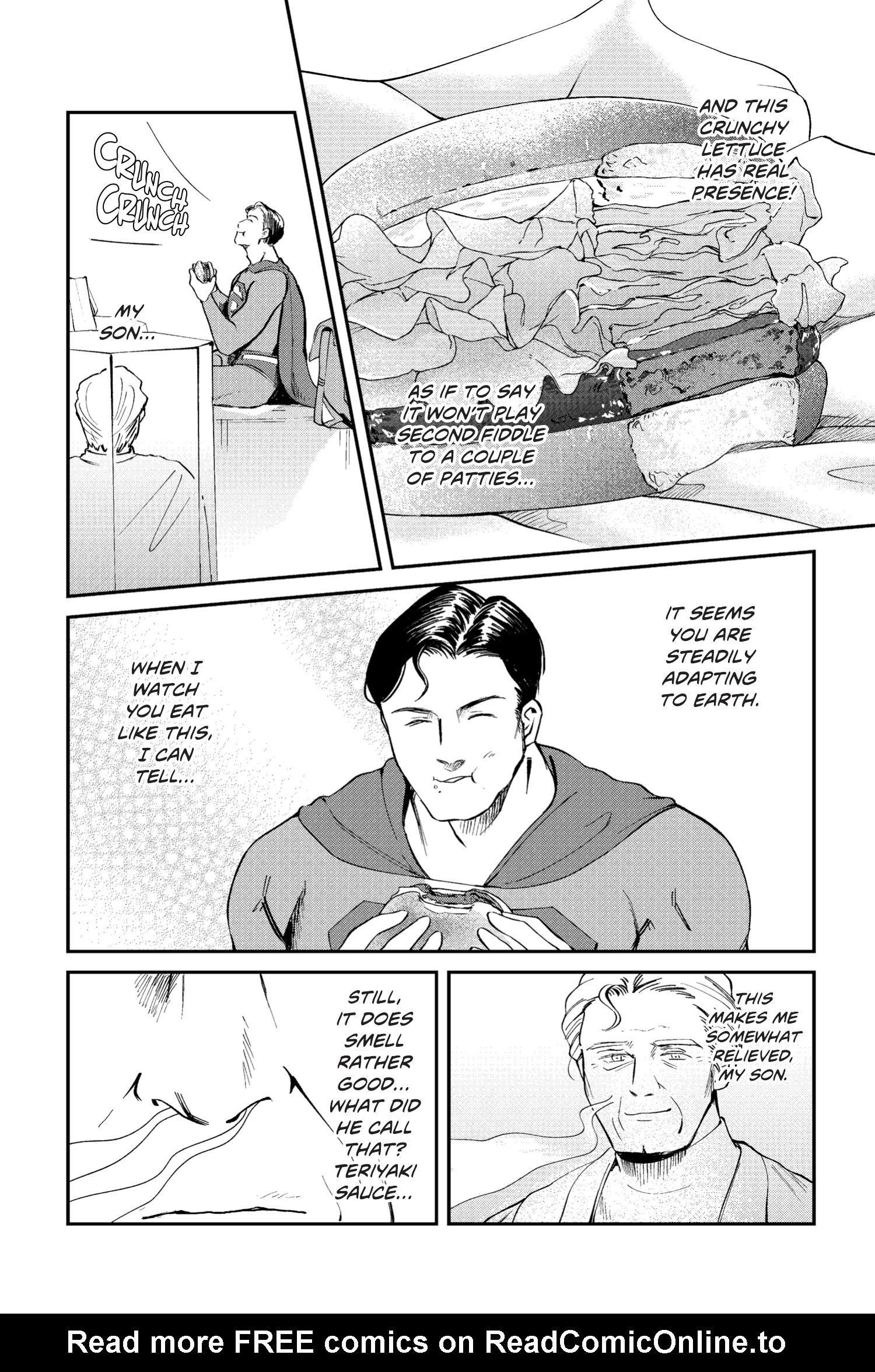 Read online Superman vs. Meshi comic -  Issue #8 - 17