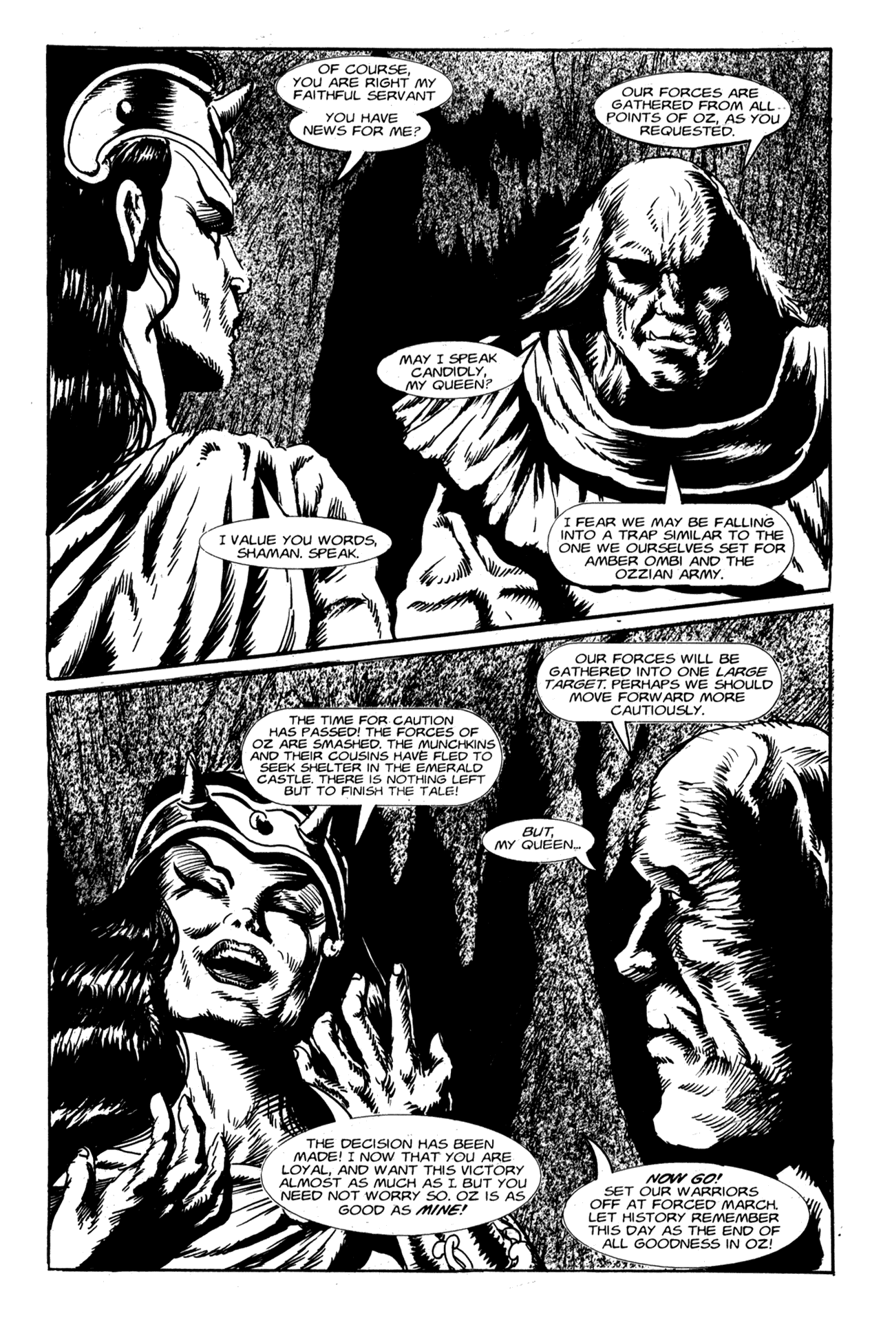 Read online Dark Oz comic -  Issue #5 - 4