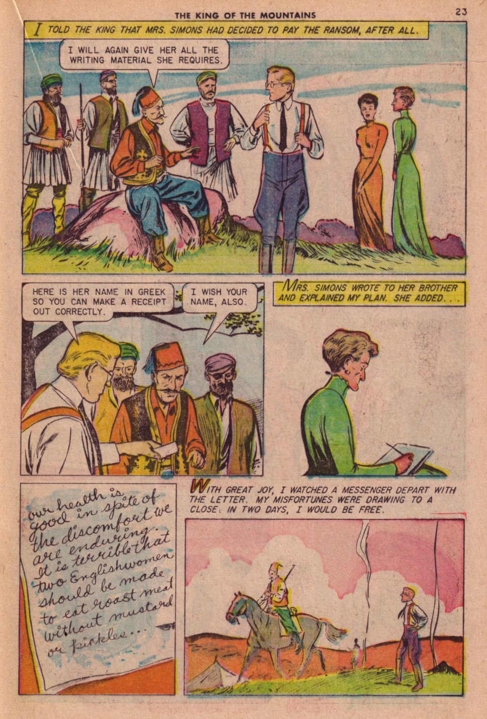 Read online Classics Illustrated comic -  Issue #127 - 25