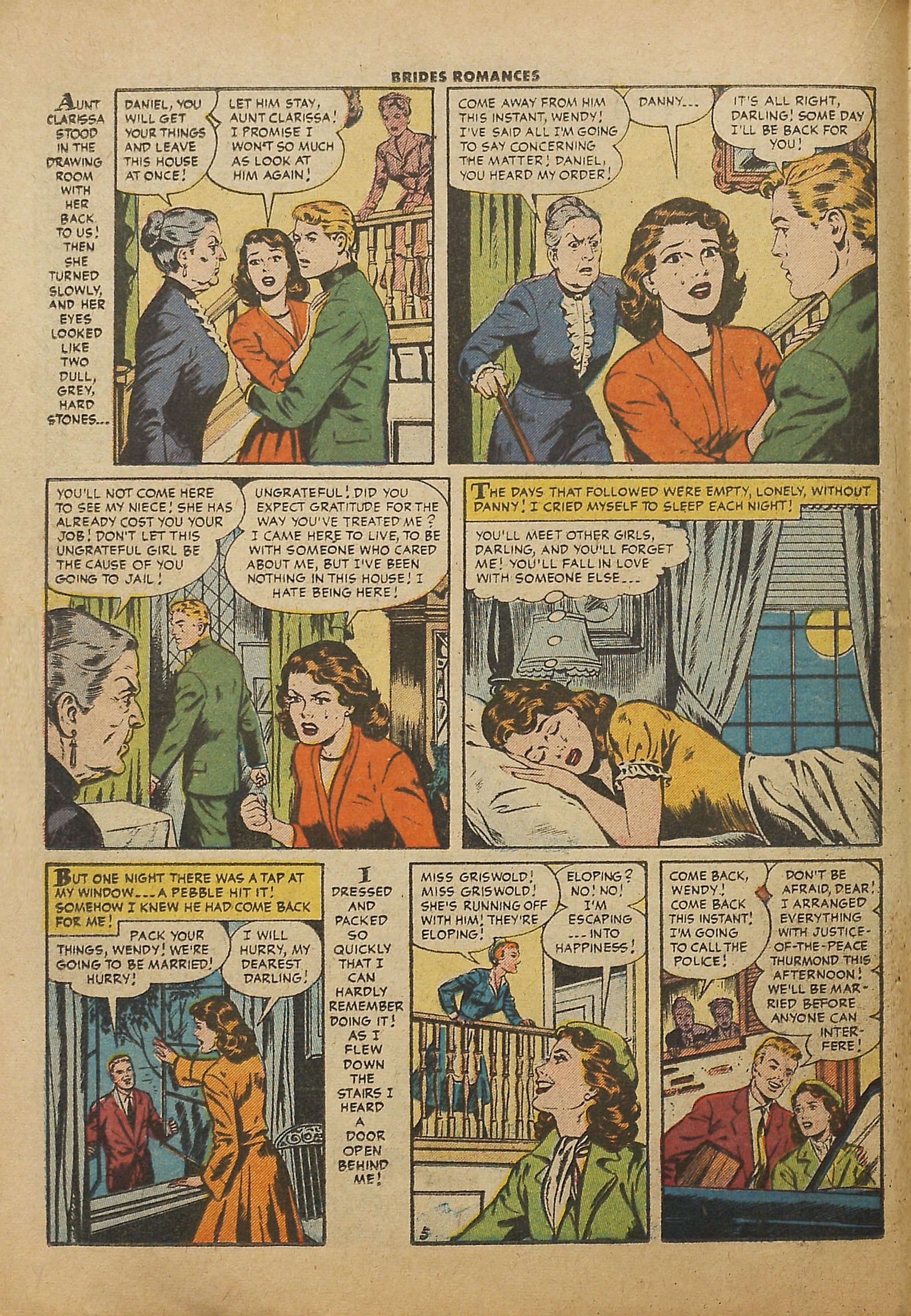Read online Brides Romances comic -  Issue #13 - 16