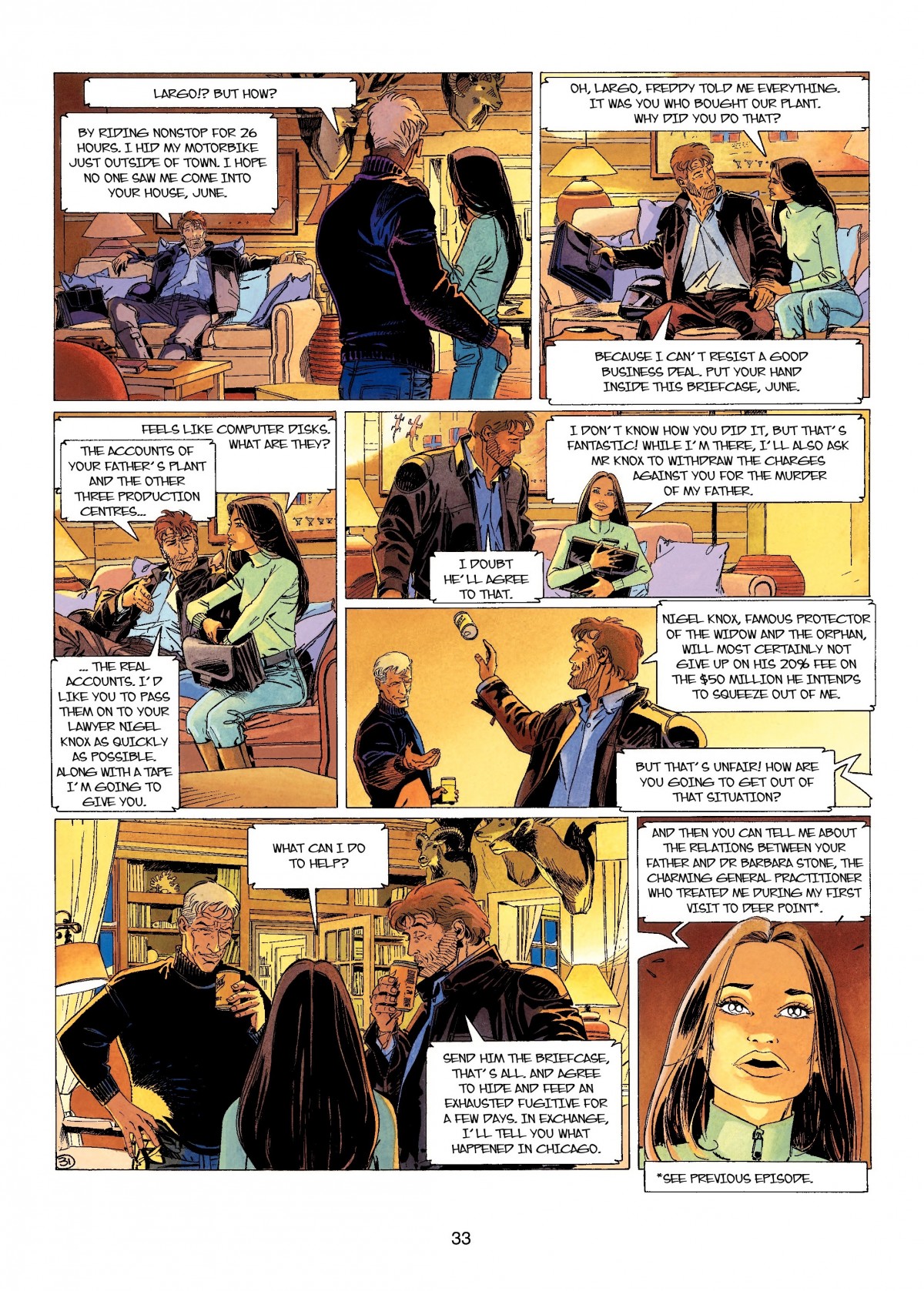 Read online Largo Winch comic -  Issue # TPB 10 - 33