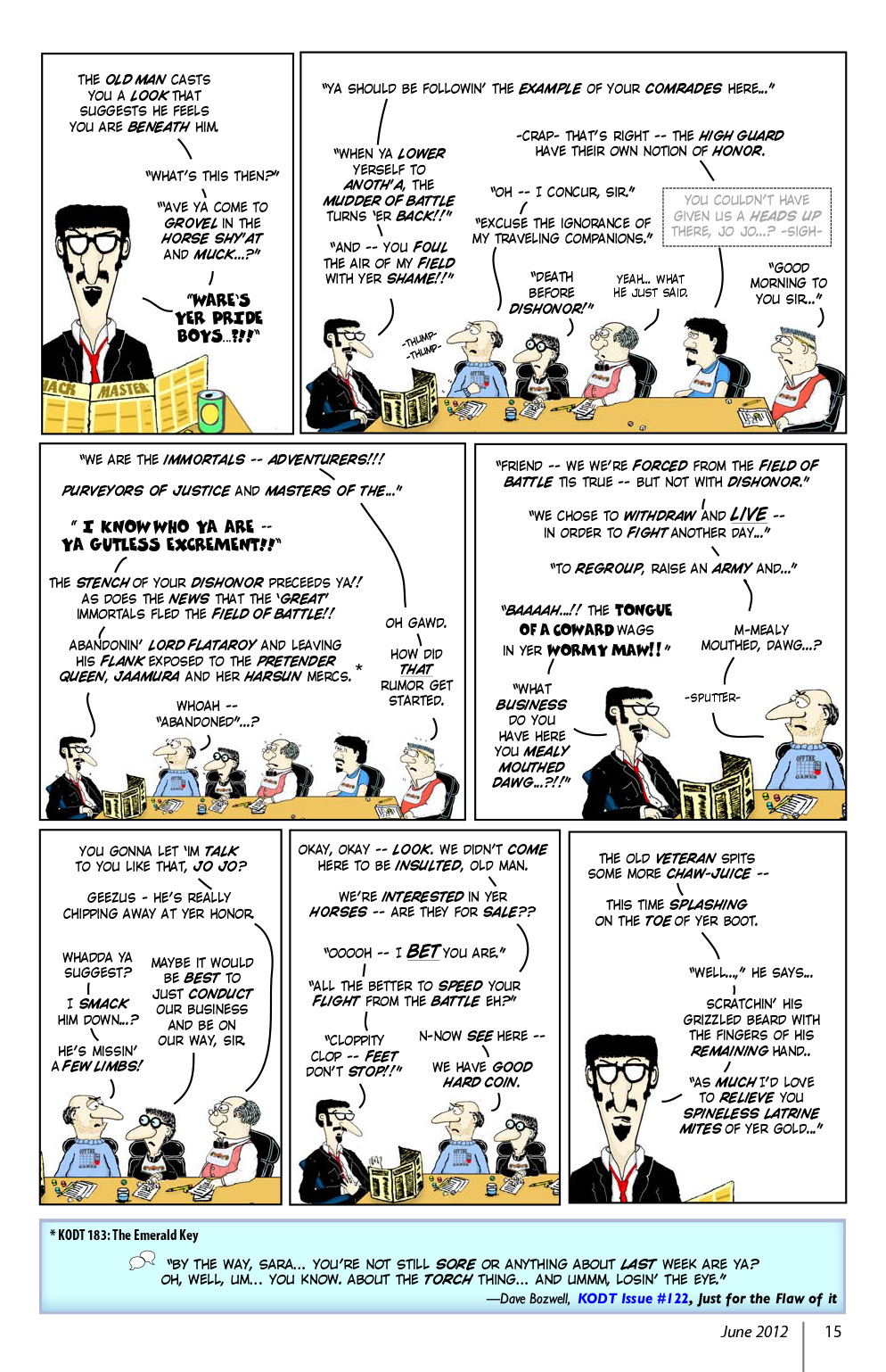 Read online Knights of the Dinner Table comic -  Issue #188 - 17