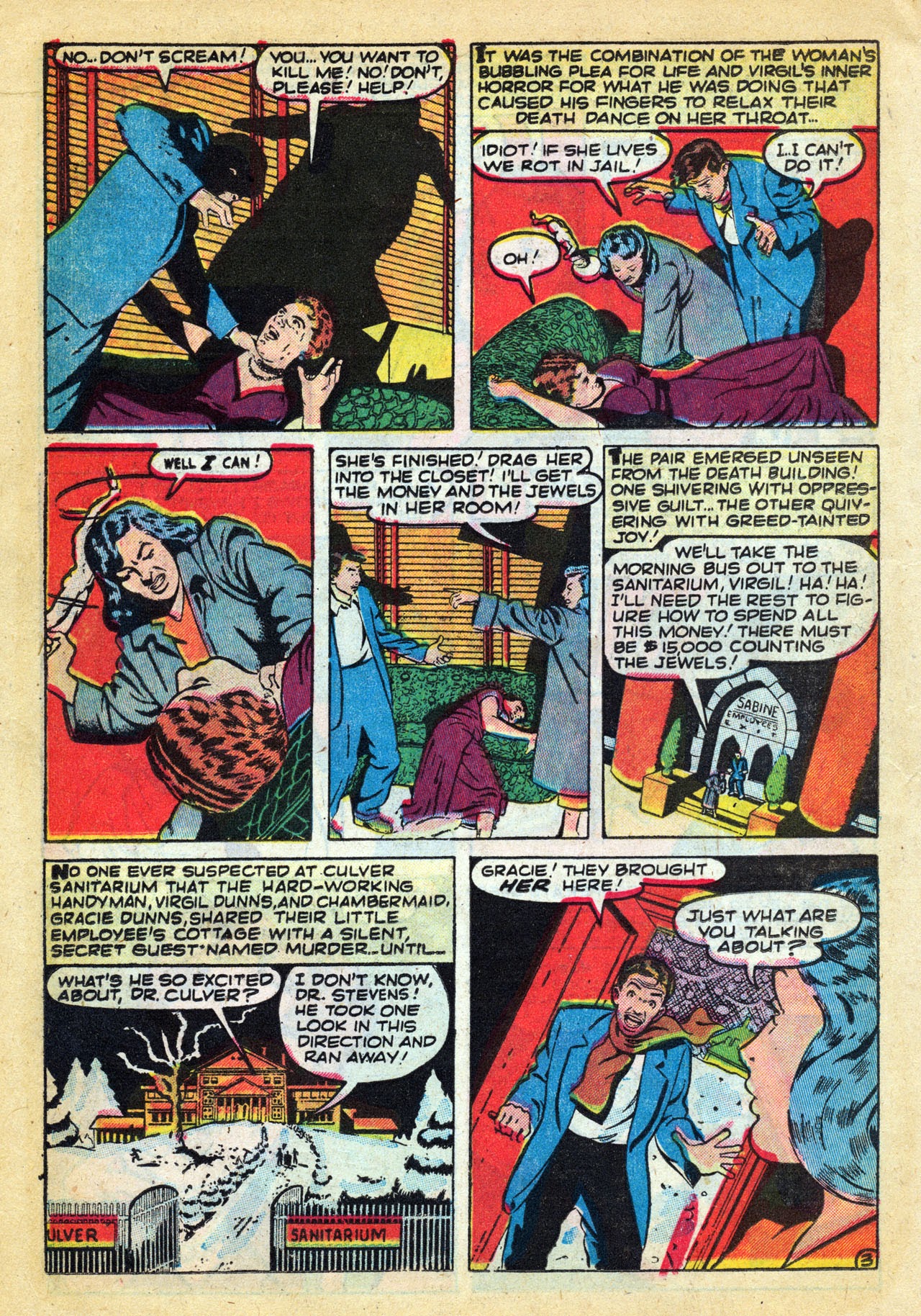 Read online Crime Cases Comics (1951) comic -  Issue #6 - 14