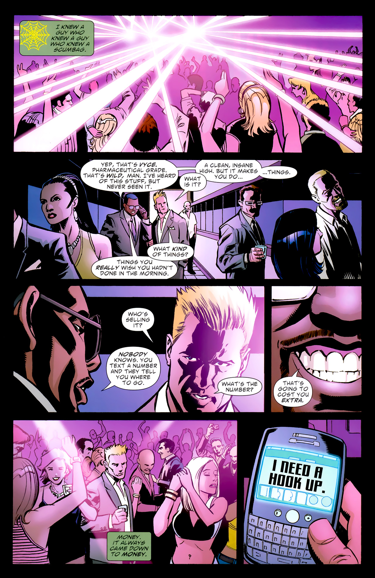 Read online The Web comic -  Issue #1 - 11