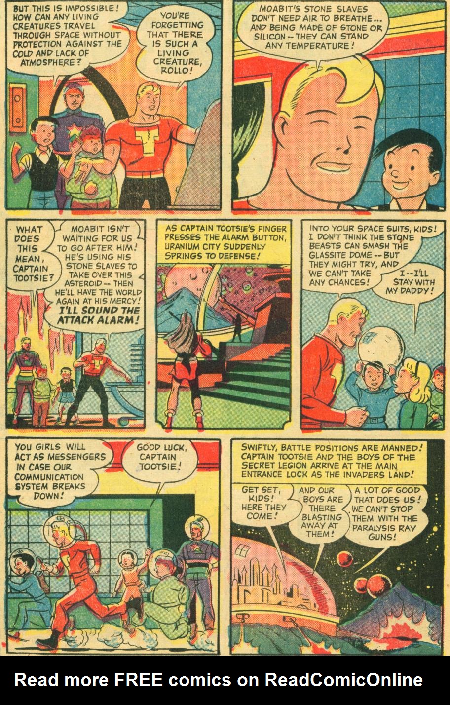 Read online Adventure of Captain Tootsie & the Space Legion comic -  Issue #2 - 24