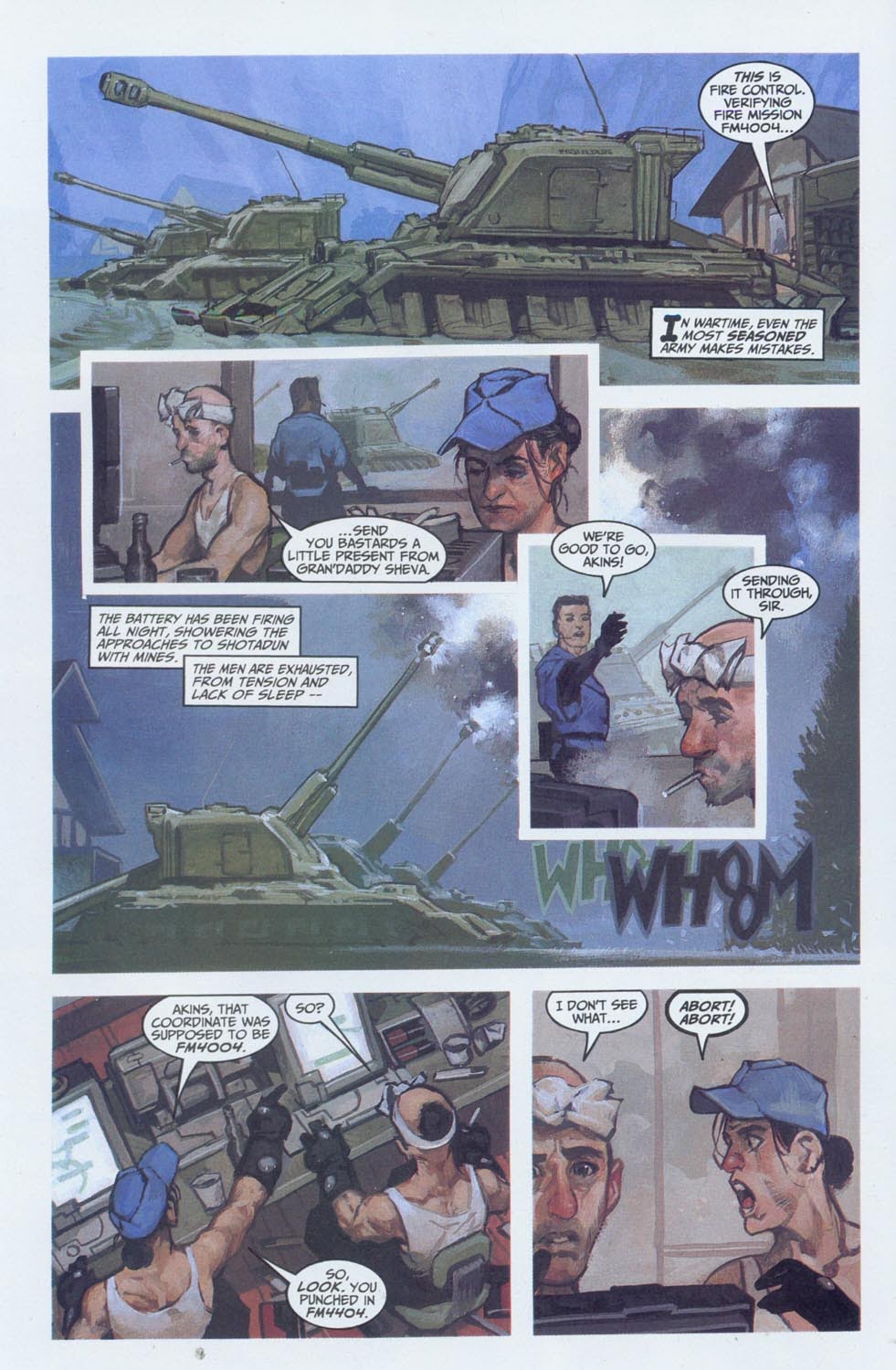 Read online Sheva's War comic -  Issue #4 - 5