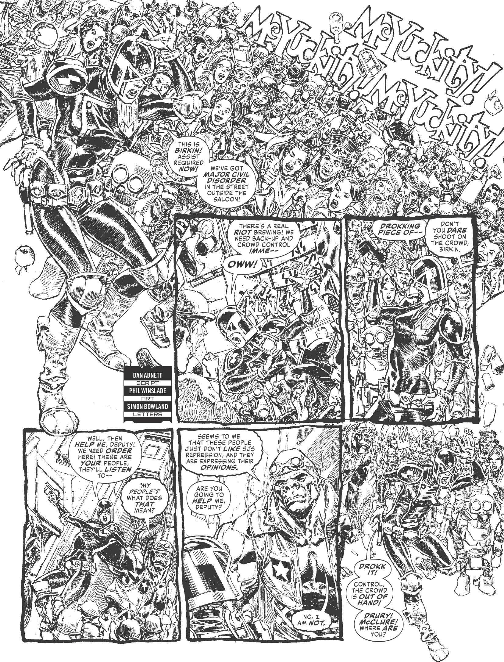 Read online Judge Dredd Megazine (Vol. 5) comic -  Issue #461 - 111