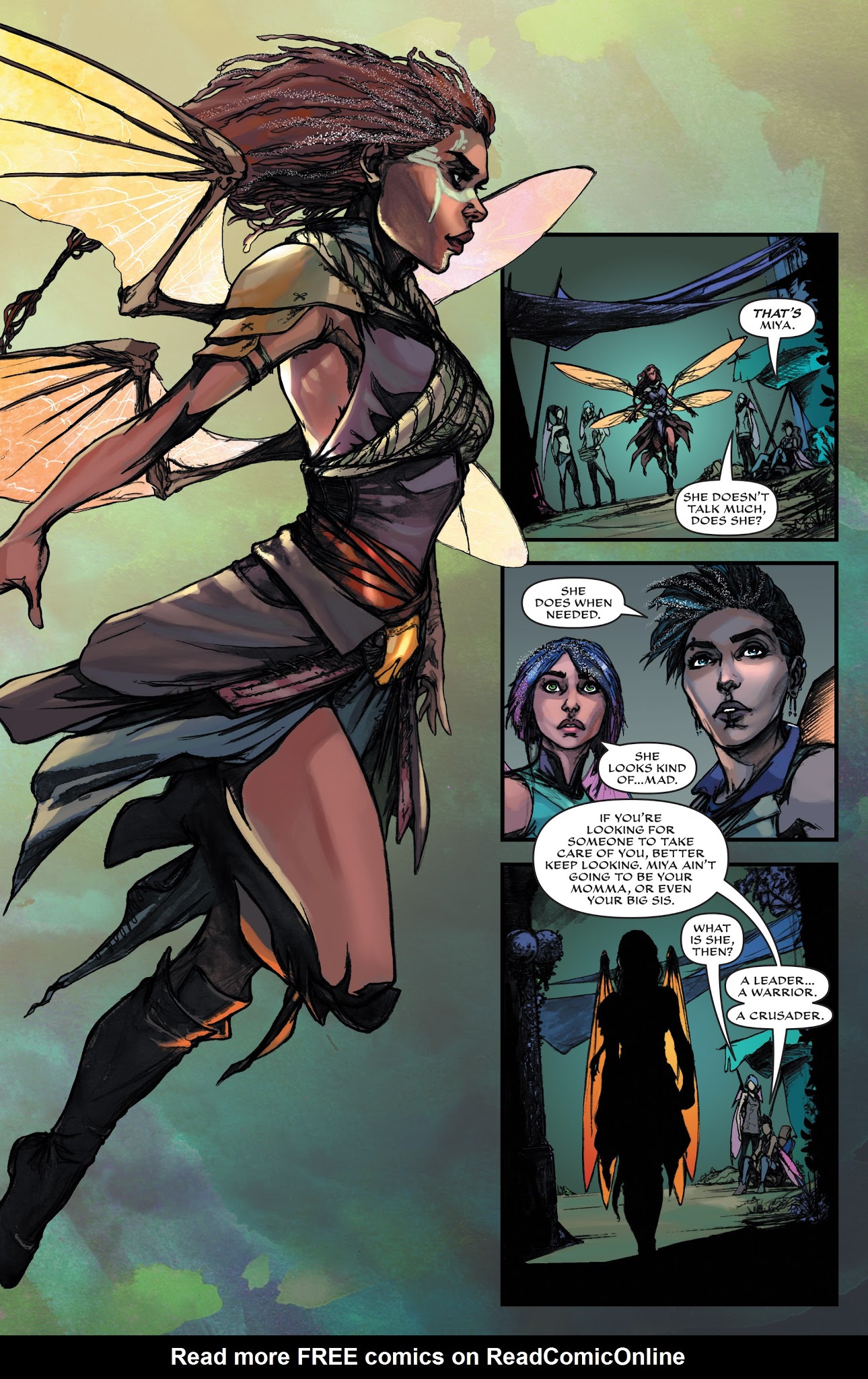 Read online Michael Turner's Eternal Soulfire comic -  Issue #2 - 22