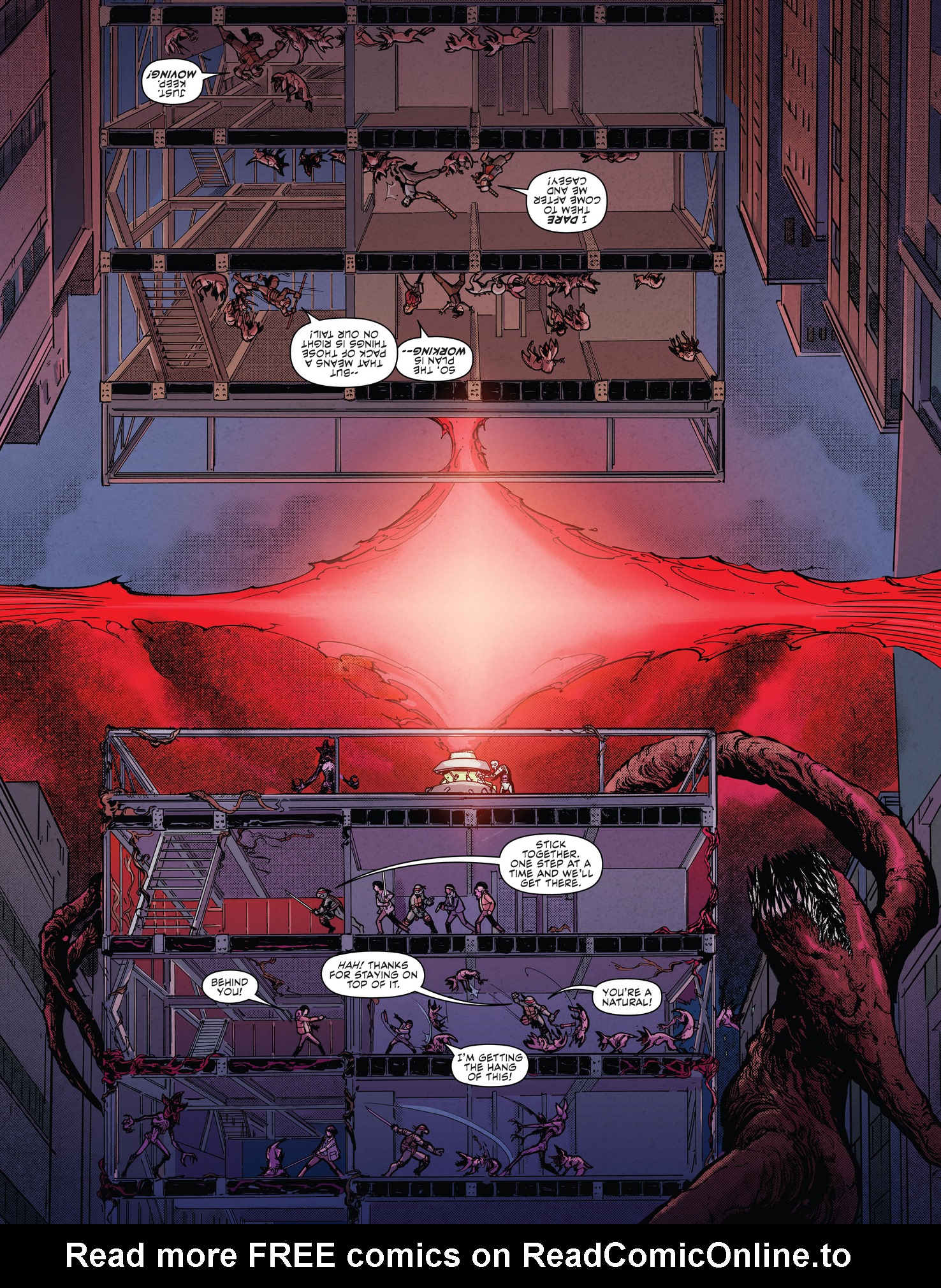 Read online Teenage Mutant Ninja Turtles x Stranger Things comic -  Issue #4 - 14
