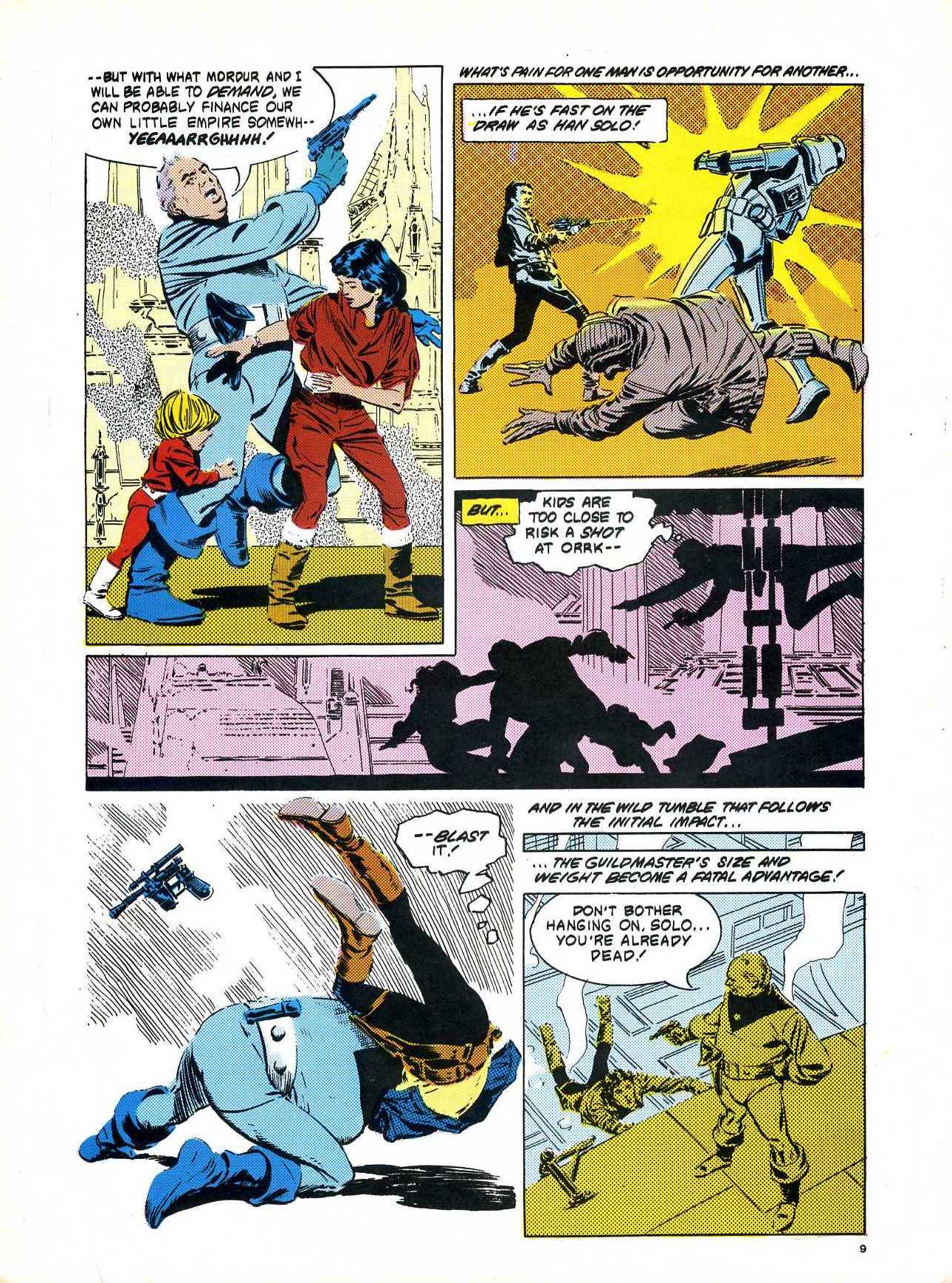 Read online Return of the Jedi comic -  Issue #110 - 9